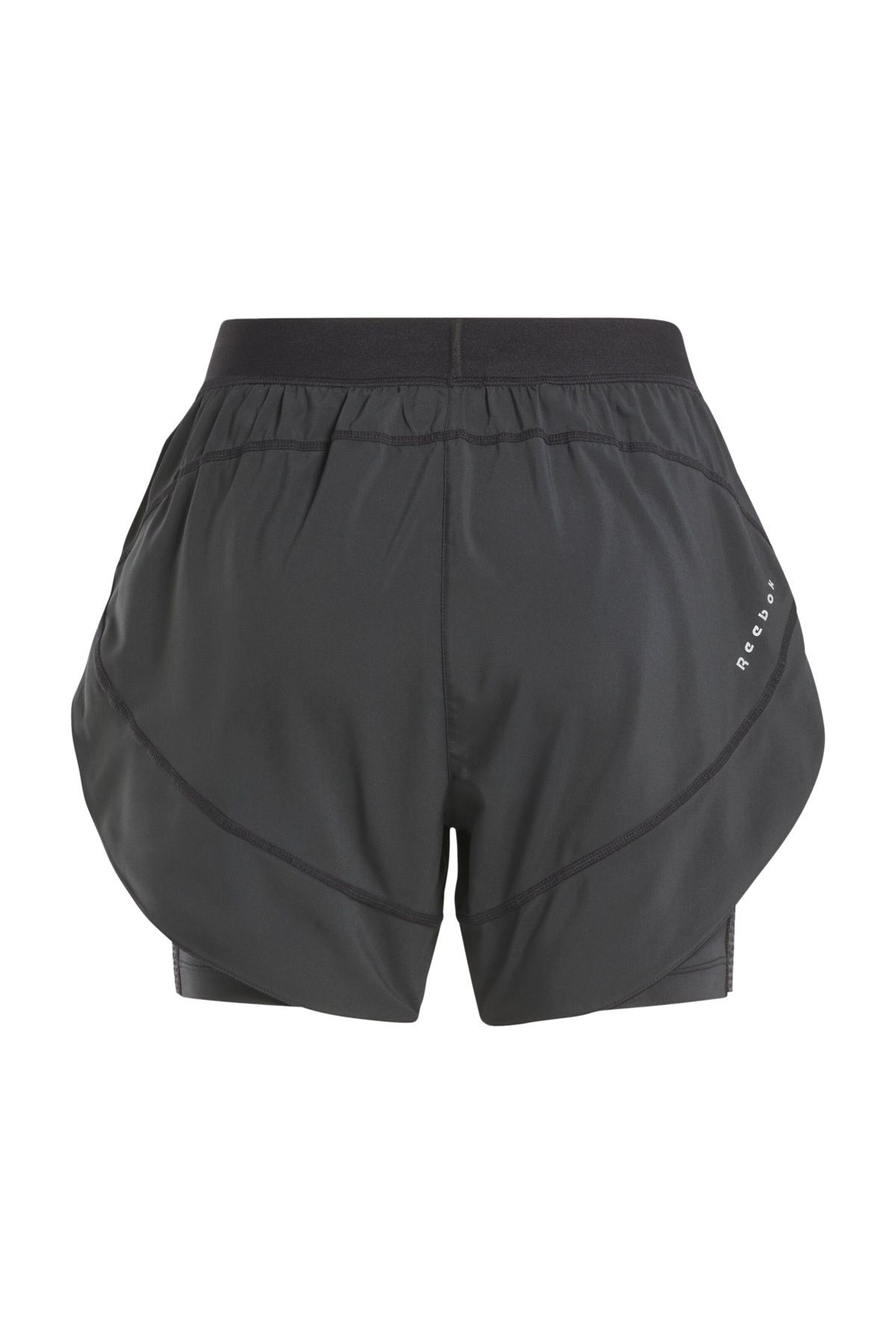 Reebok-RUNNING 2 IN 1 SHORT Siyah Kadın Şort 7