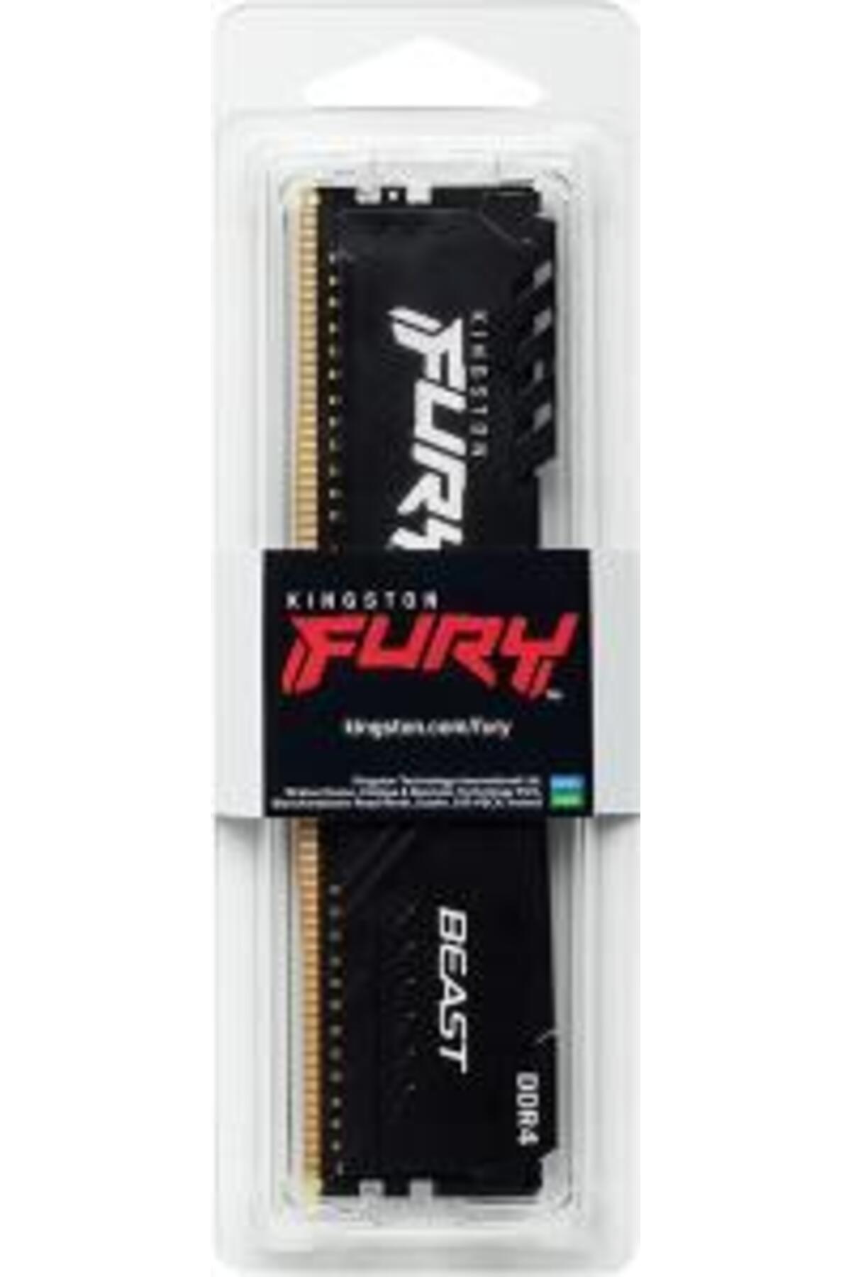 Fury Beast Kf432c16bb1-16 16gb (1X16GB) Ddr4 3200mhz Cl16 Siyah Gaming Ram 5