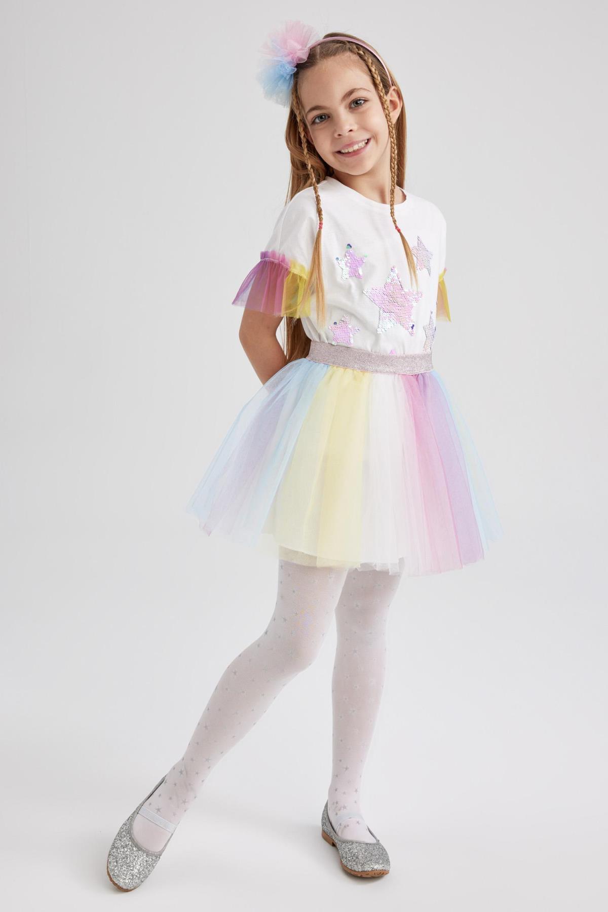 دامن دخترانه دفاکتو Defacto اورجینال دخترانه کد کالا Z5440A623SM - تصویر 3