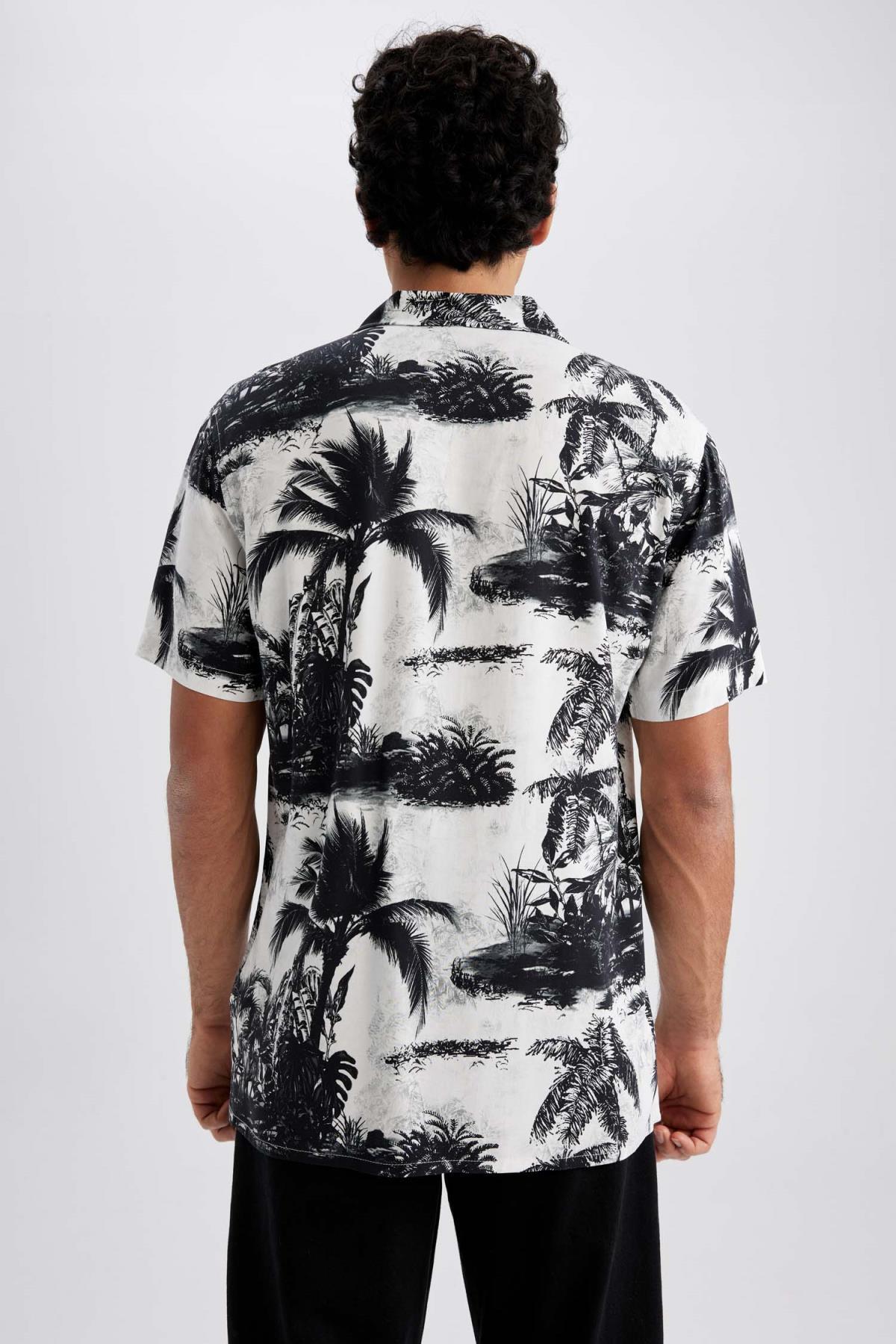 پیراهن مردانه دفاکتو | Z4686AZ23SM Defacto - Image 5