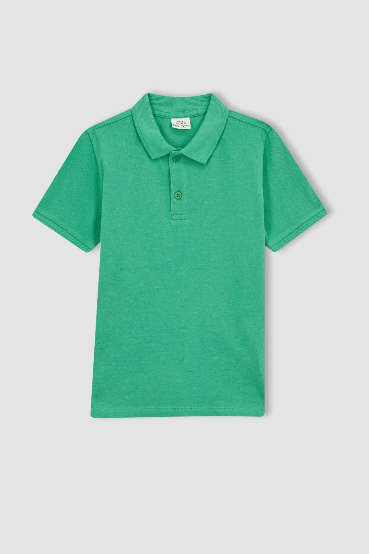 DeFacto-Chlapecké polo tričko Pique s krátkým rukávem K1689a623sm 6