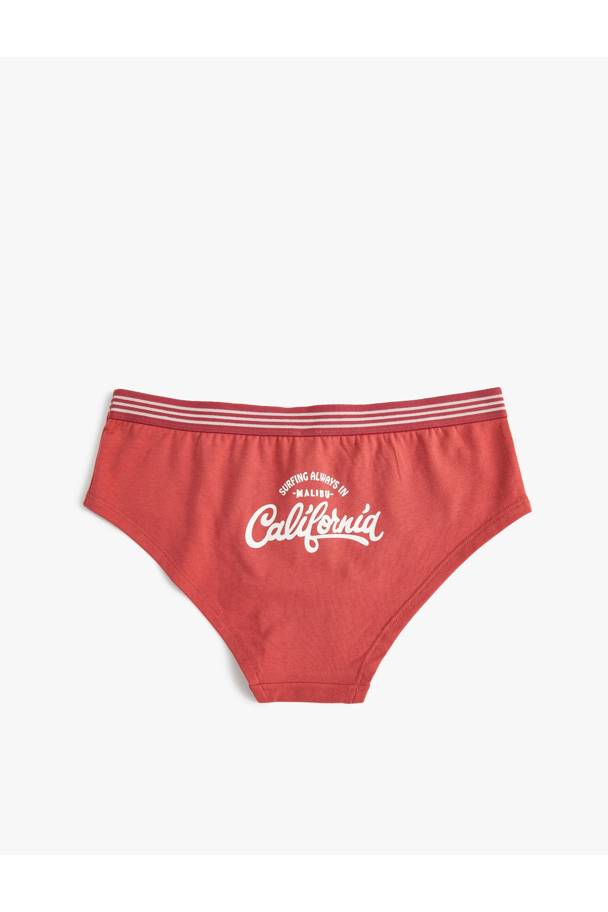 Logo Stretch Cotton High-Leg Brief