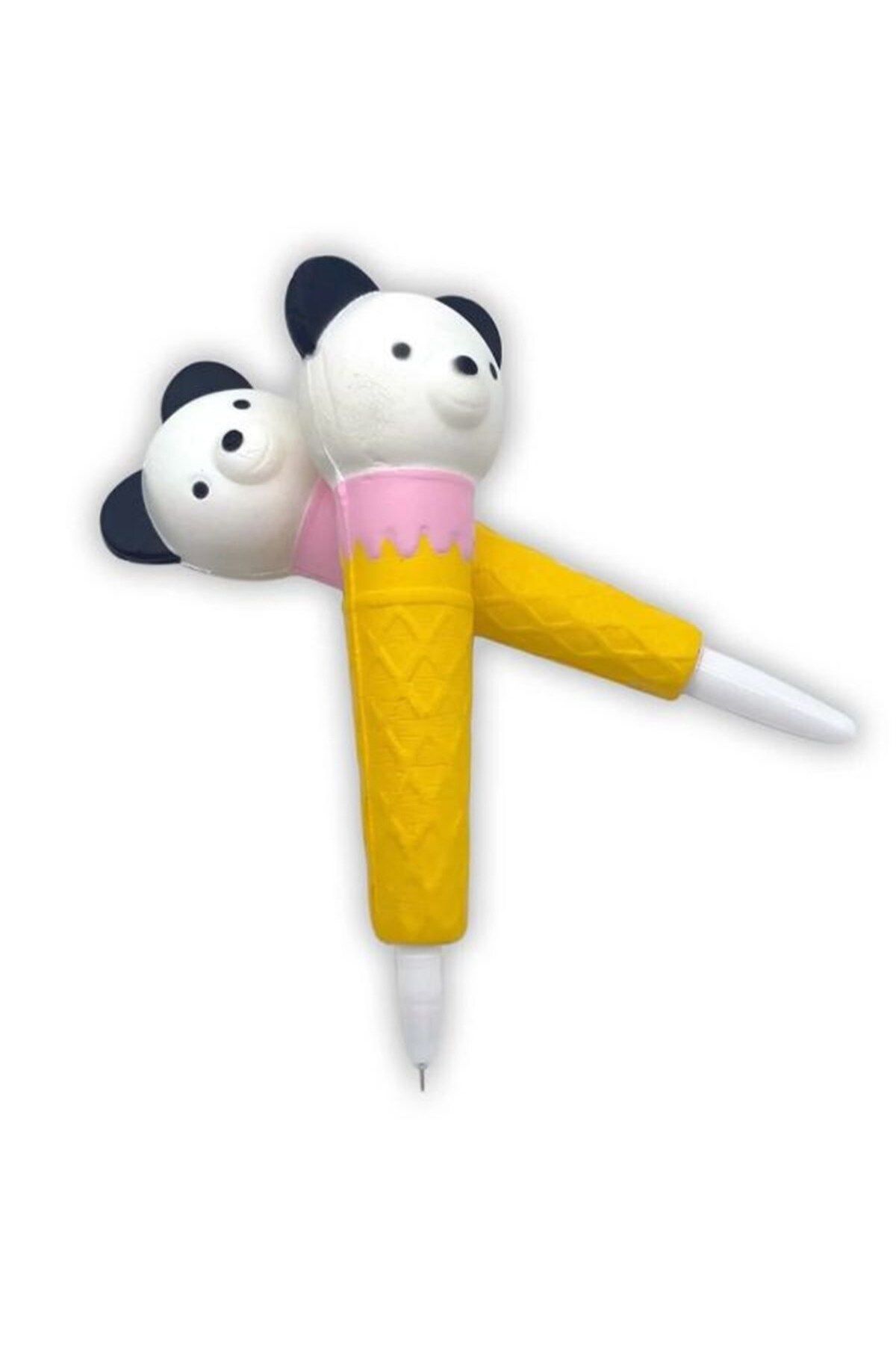 Hediye Vakti-Panda Ice Cream Squishy Gel Pen 4