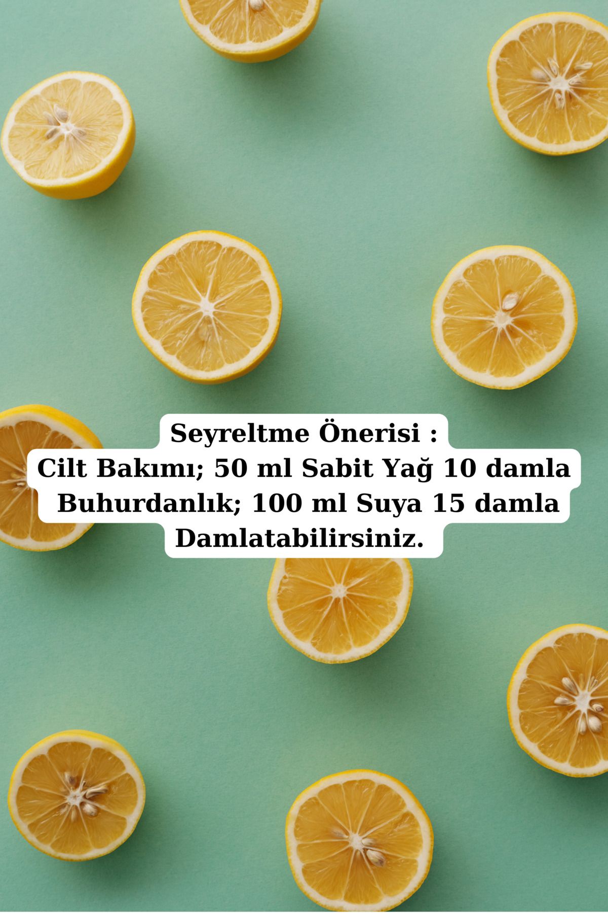 100٪ روغن پوست لیمو خالص - (2 × 20 میلی لیتر) Antik Şifa