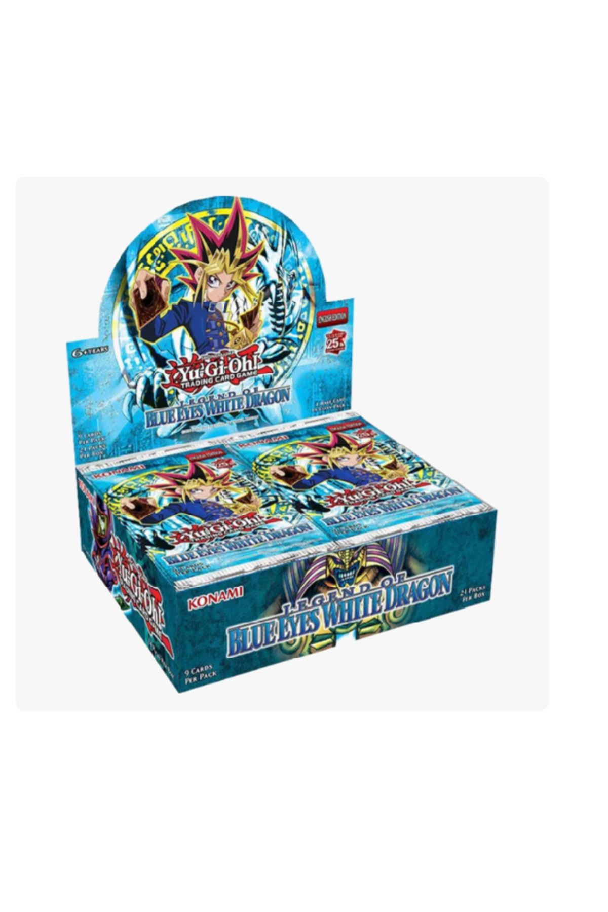 Konami Legend Of Blue Eyes White Dragon Booster Box 24 Pack Card Game Card Collection Box Trendyol