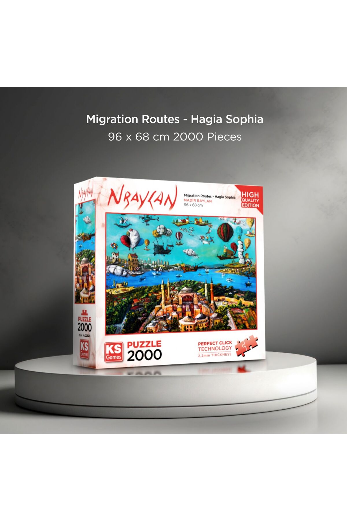 Ks Games 2000 Parça Ayasofya Puzzle - Fiyatı, Yorumları