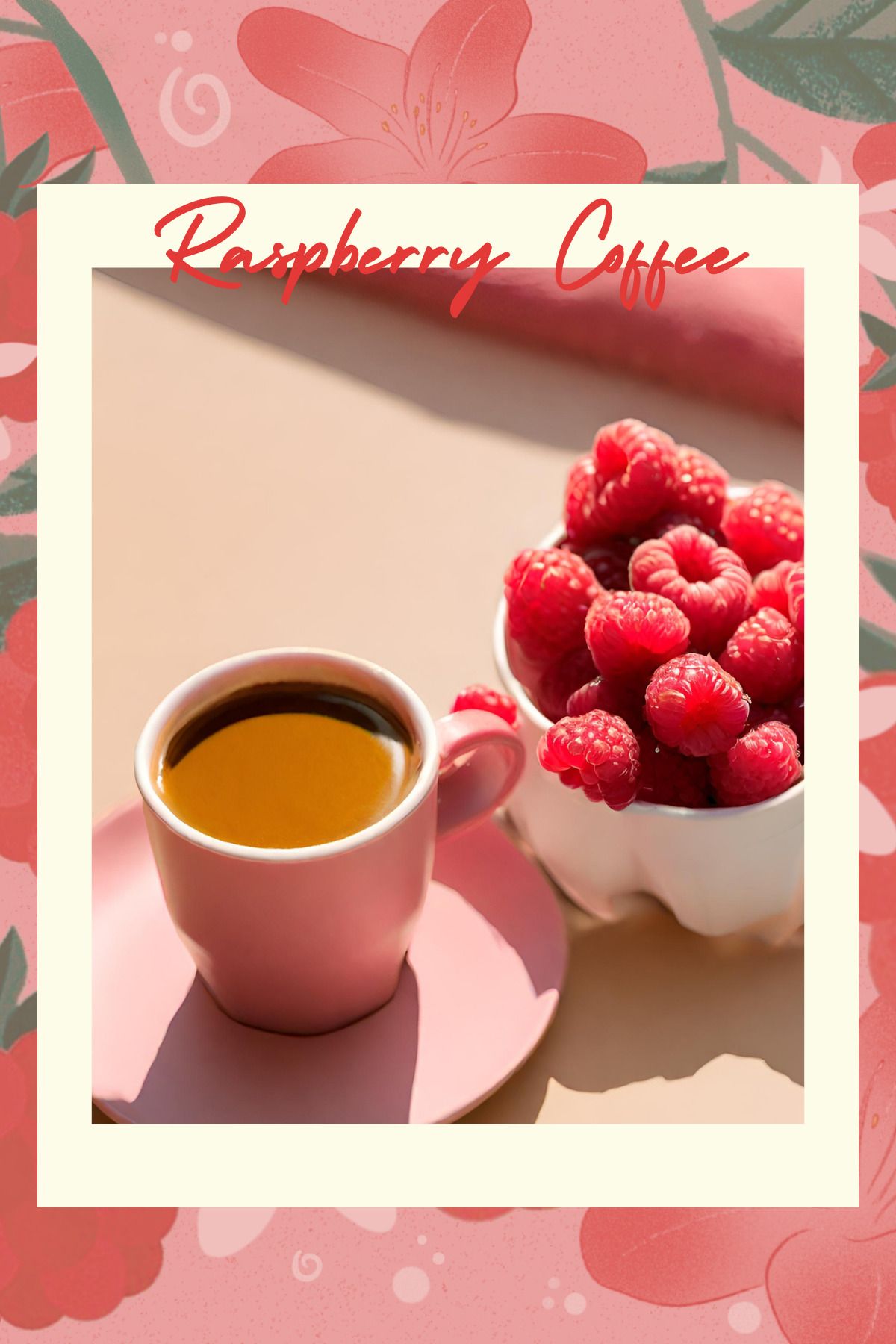 Nice Match-Raspberry Coffee Raspberry Flavored Coffee Filter Coffee 200 Gr 3