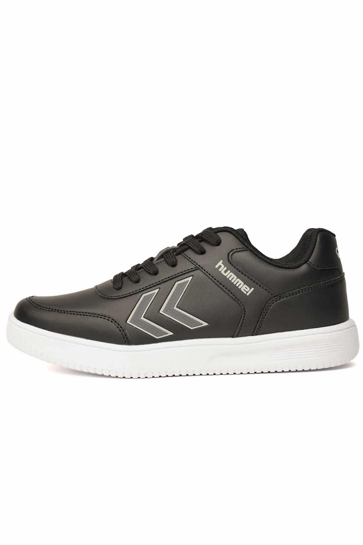 اسنیکر مشکی مردانه و زنانه سیاه کفش ورزشی سفید یونیسکس Access Pu 900325 2001 2مشکی hummel