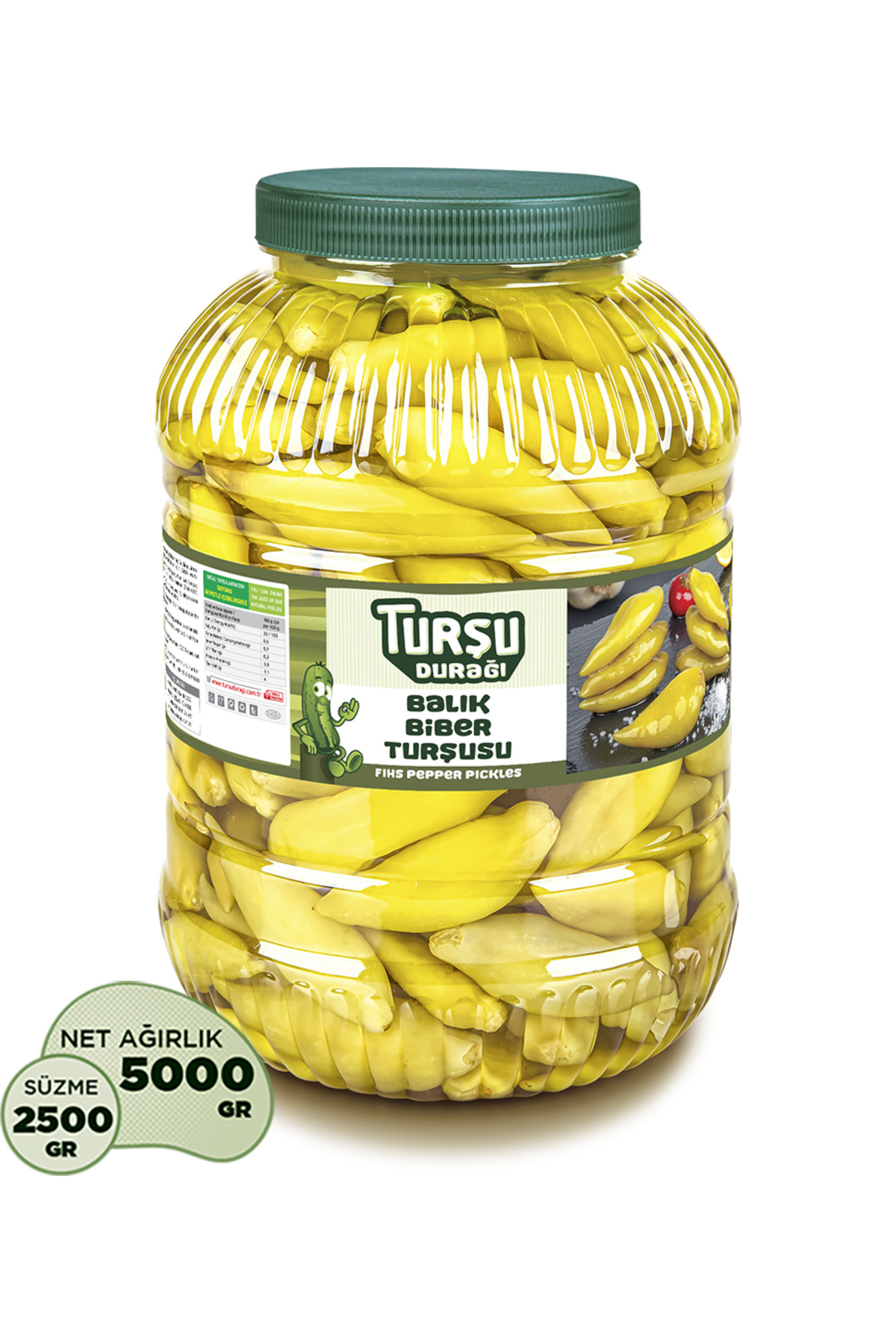 TURŞU DURAĞI Balık Biber Turşusu | 5 Kg