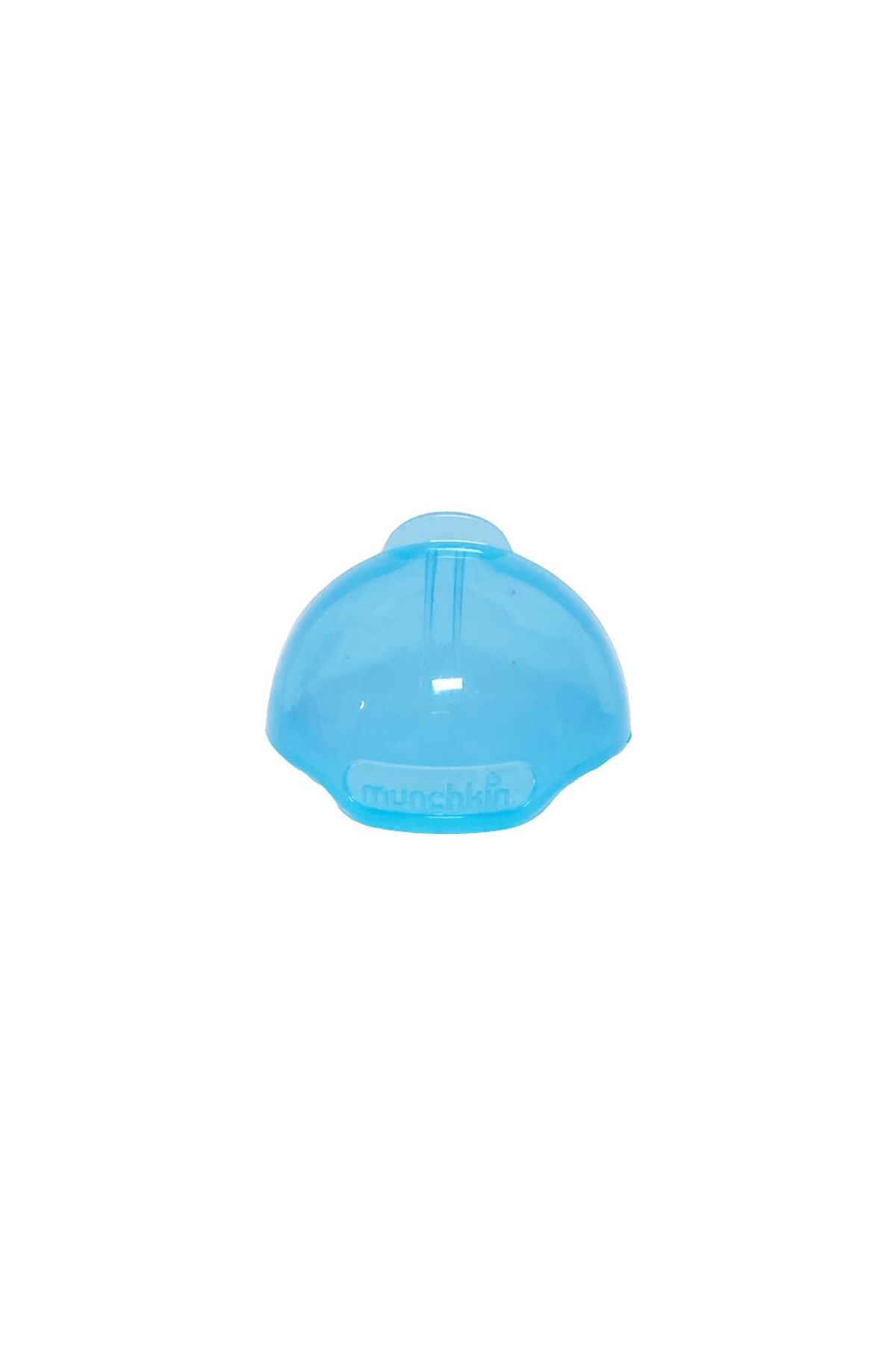 Munchkin Tıklama Uçlu Alıştırma Bardağı Yedek Kapak 6ve12 Ay Ile Uyumludur -mavı
