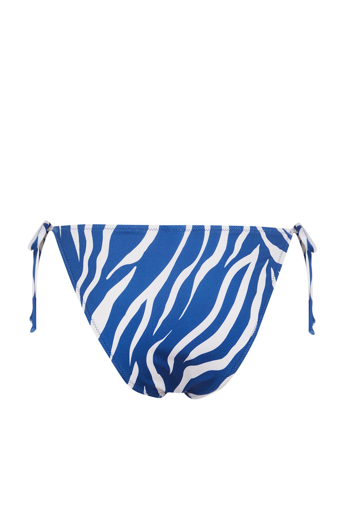 Trendyol Collection-Zebra Patterned Regular Bikini Bottom - Accessory TBESS24BA00135 8