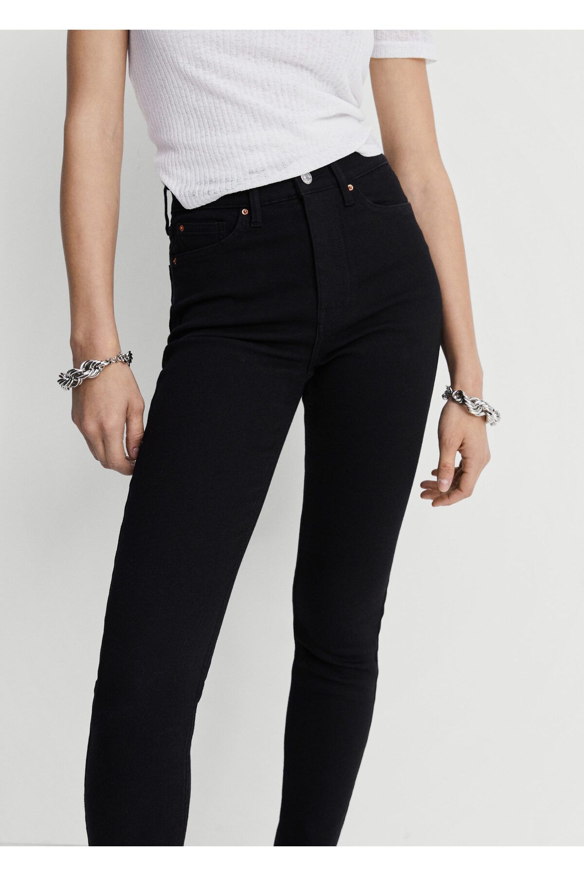 Yüksek Bel Skinny Jean