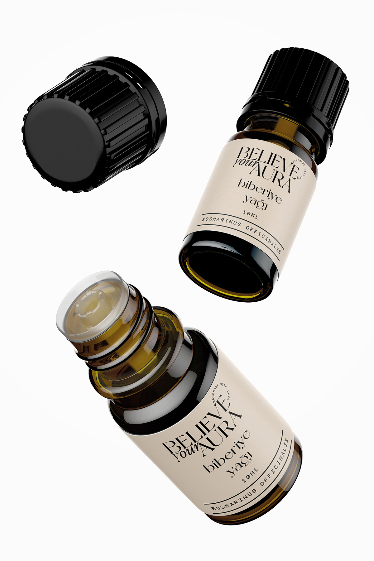 Biberiye Yağı - %100 Saf Ve Doğal Cilt Ve Saç Bakım Yağı - Rosemary Oil - 10 ml — ATYBBR — تصویر 6 از 6