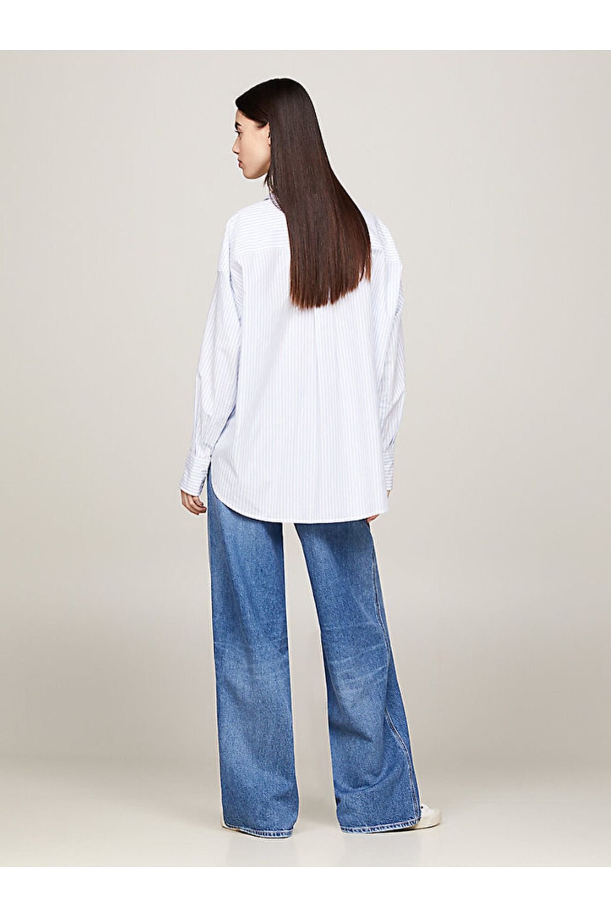 Tommy jeans vertical stripe tee online