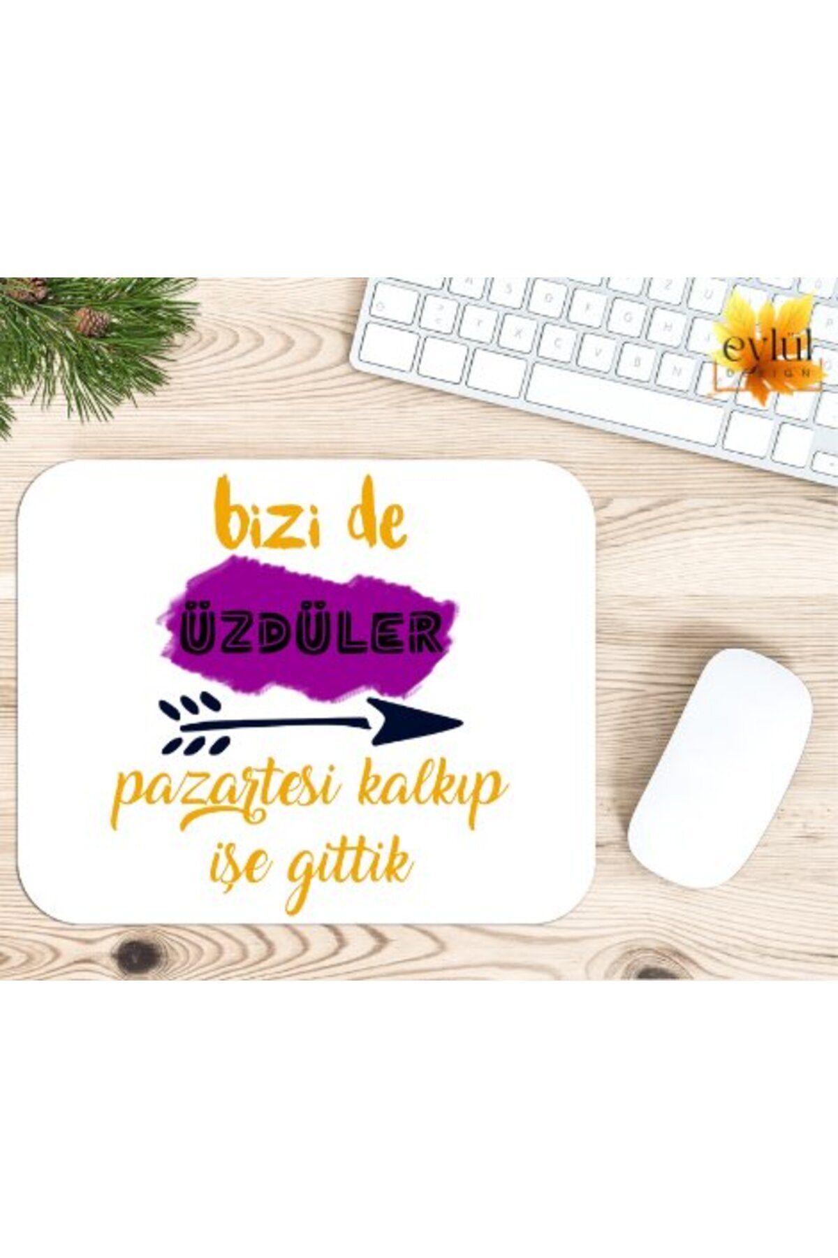 They Saddened Us Too We Woke Up on Monday and Went to Work Printed Custom Design Rectangle Anti-Slip Mousepad