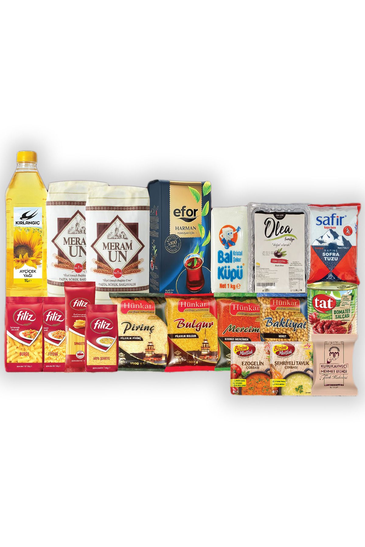 Hünkar Ramazan Gıda Erzak Kumanya Yardım Kolisi - Süper Paket