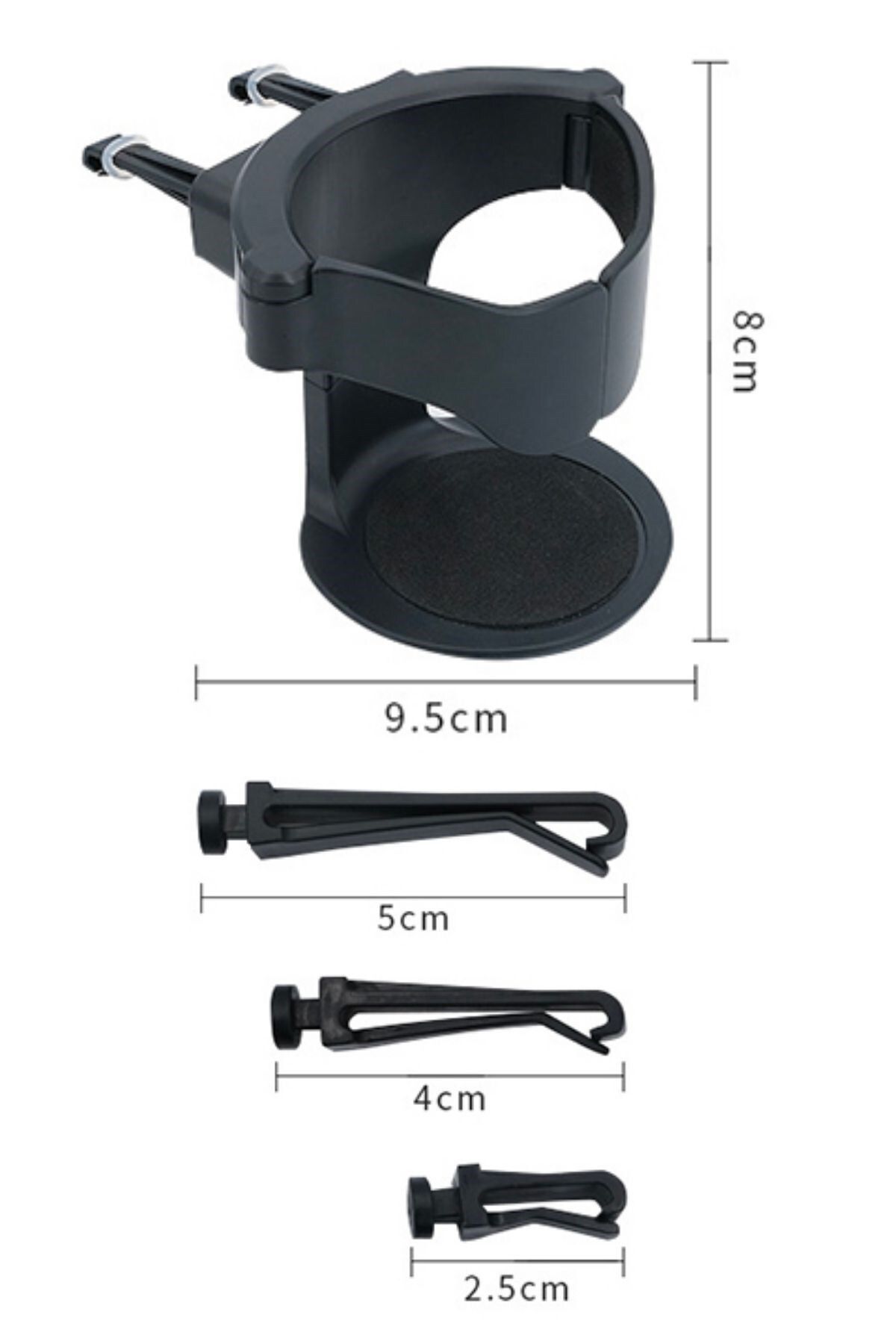 Buffer-CLZ192 - AUTO In-Car Cup and Beverage Holder, Multifunctional (4172) 5