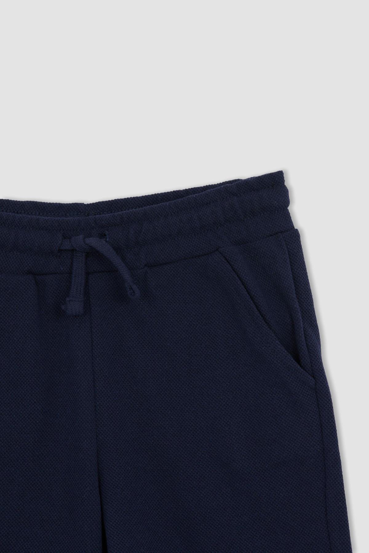 شورت و شلوارک پسرانه آبی سرمه ای دفکتوDefacto | Z5538A623SM اورجینال - تصویر 7