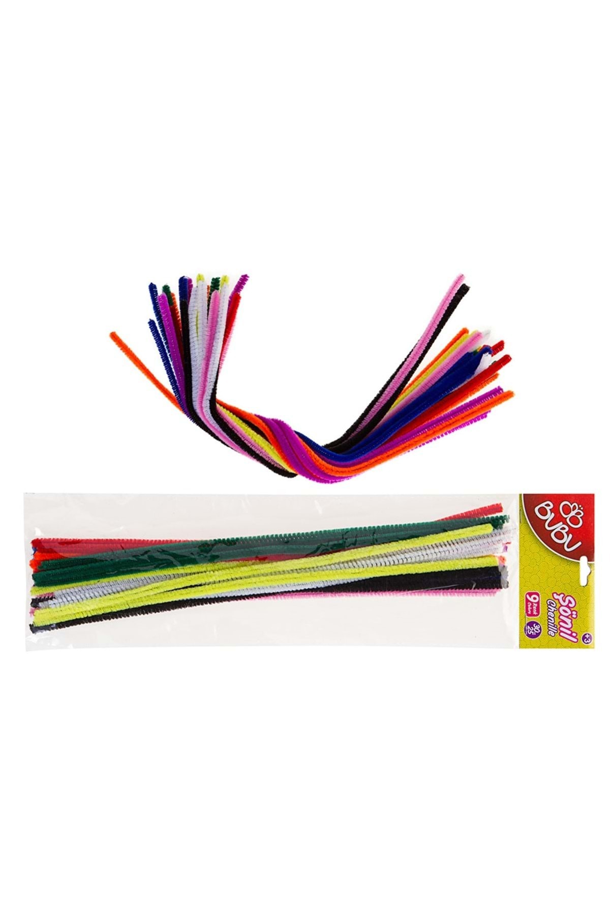 Bubu Bu-bu Şönil 30 Cm. 25 Renk