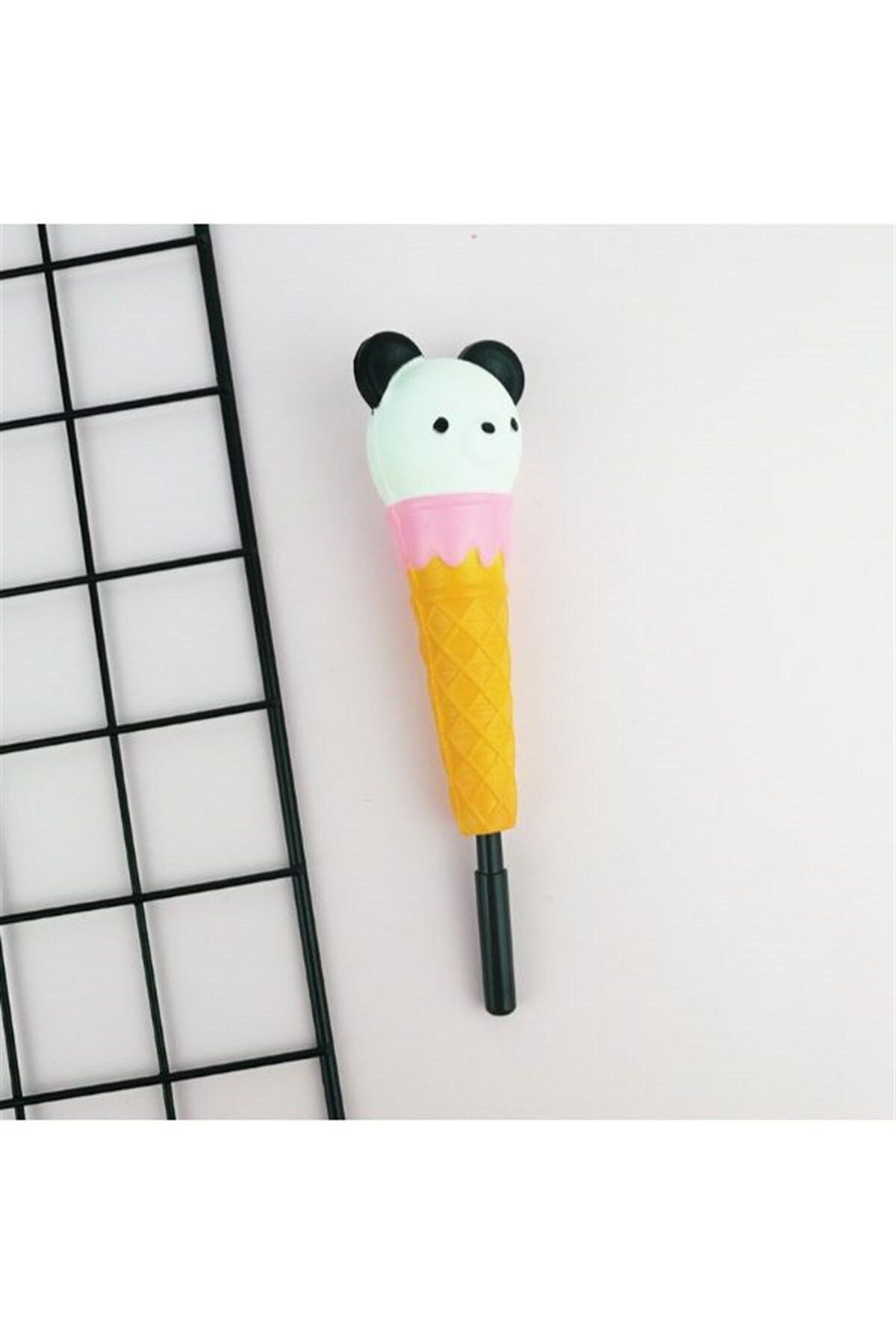 Hediye Vakti-Panda Ice Cream Squishy Gel Pen 3