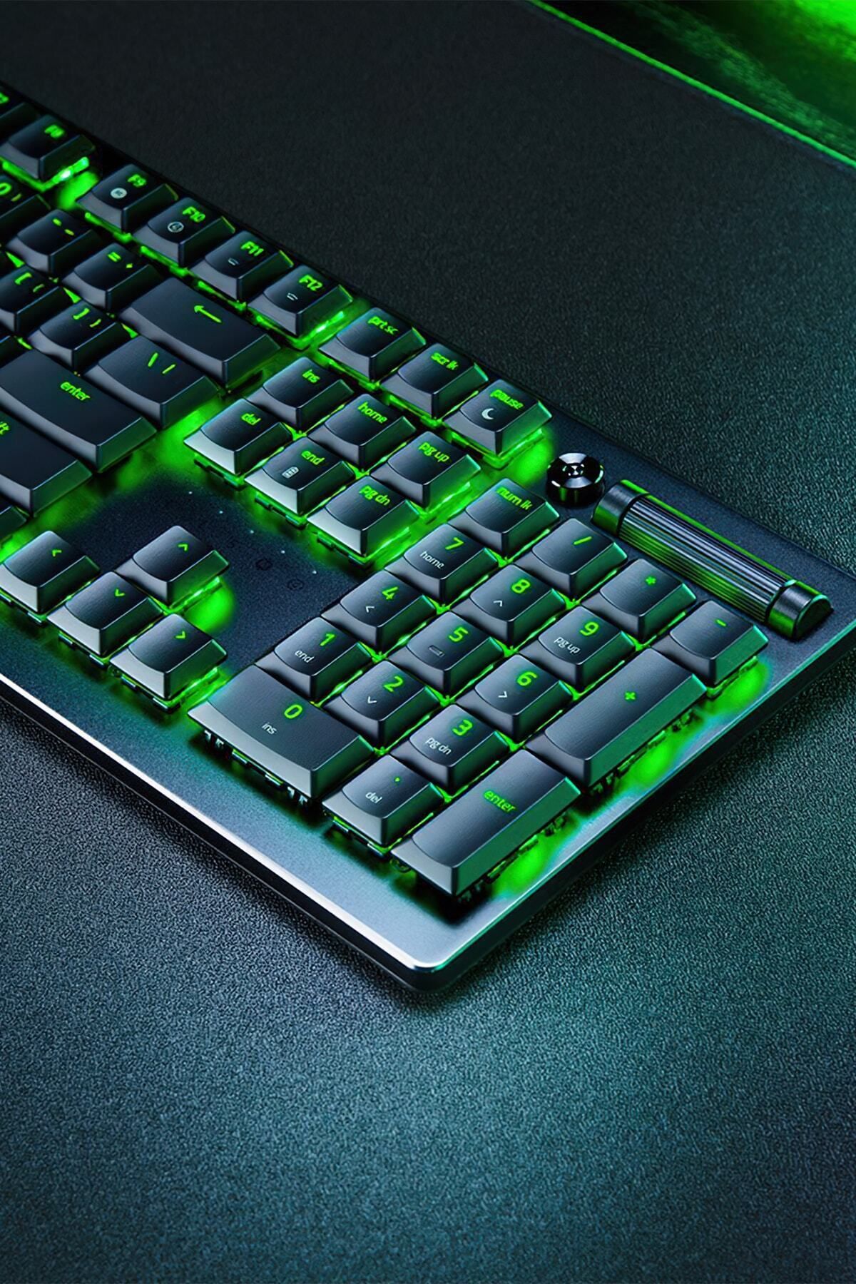 RAZER-Deathstalker V2 Pro Red Switch Us Layout Rgb Black Wireless Mechanical Gaming Player Keyboard 4