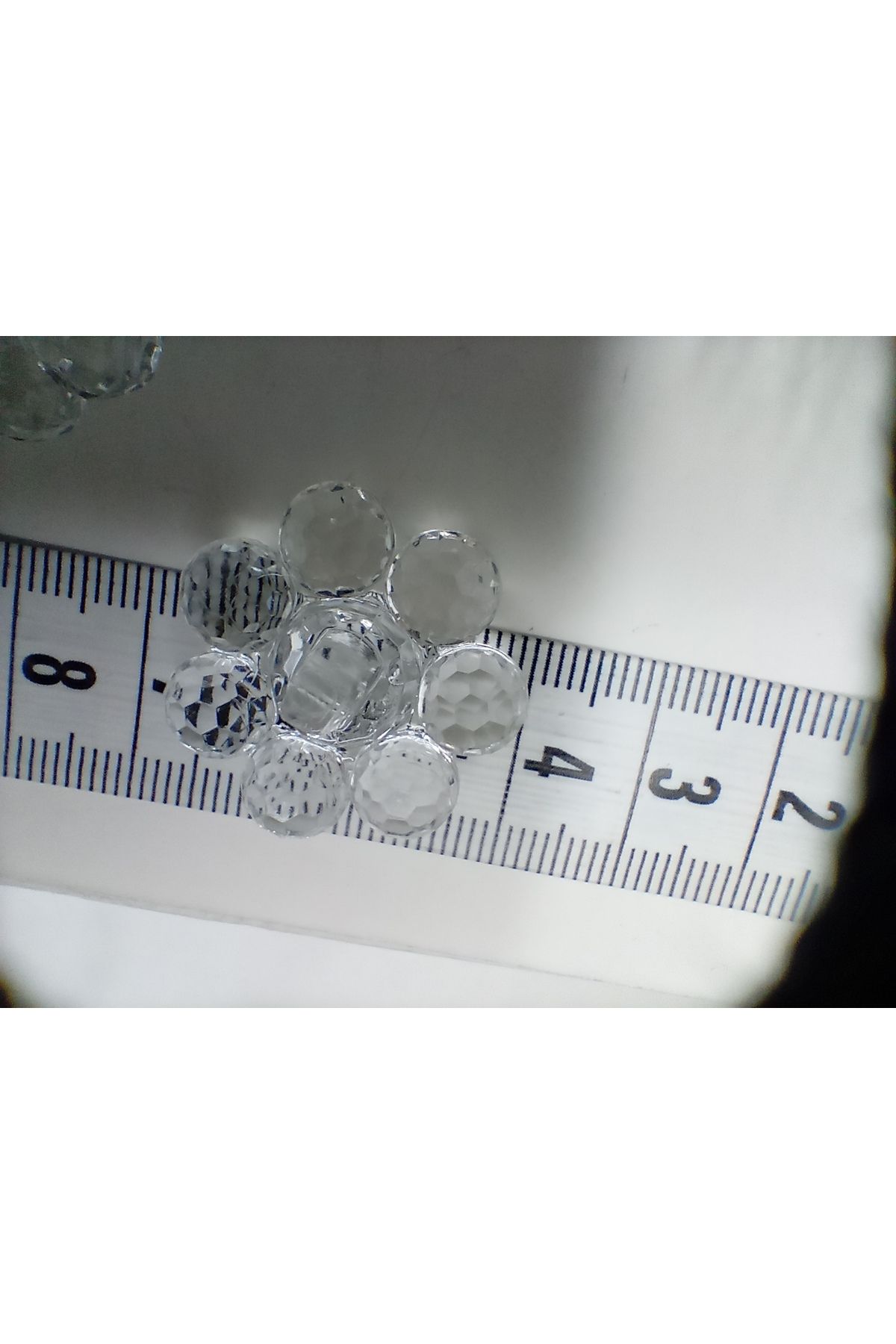 Tuhafiş-28 m.8 pieces of transparent daisy buttons come in any color. 2