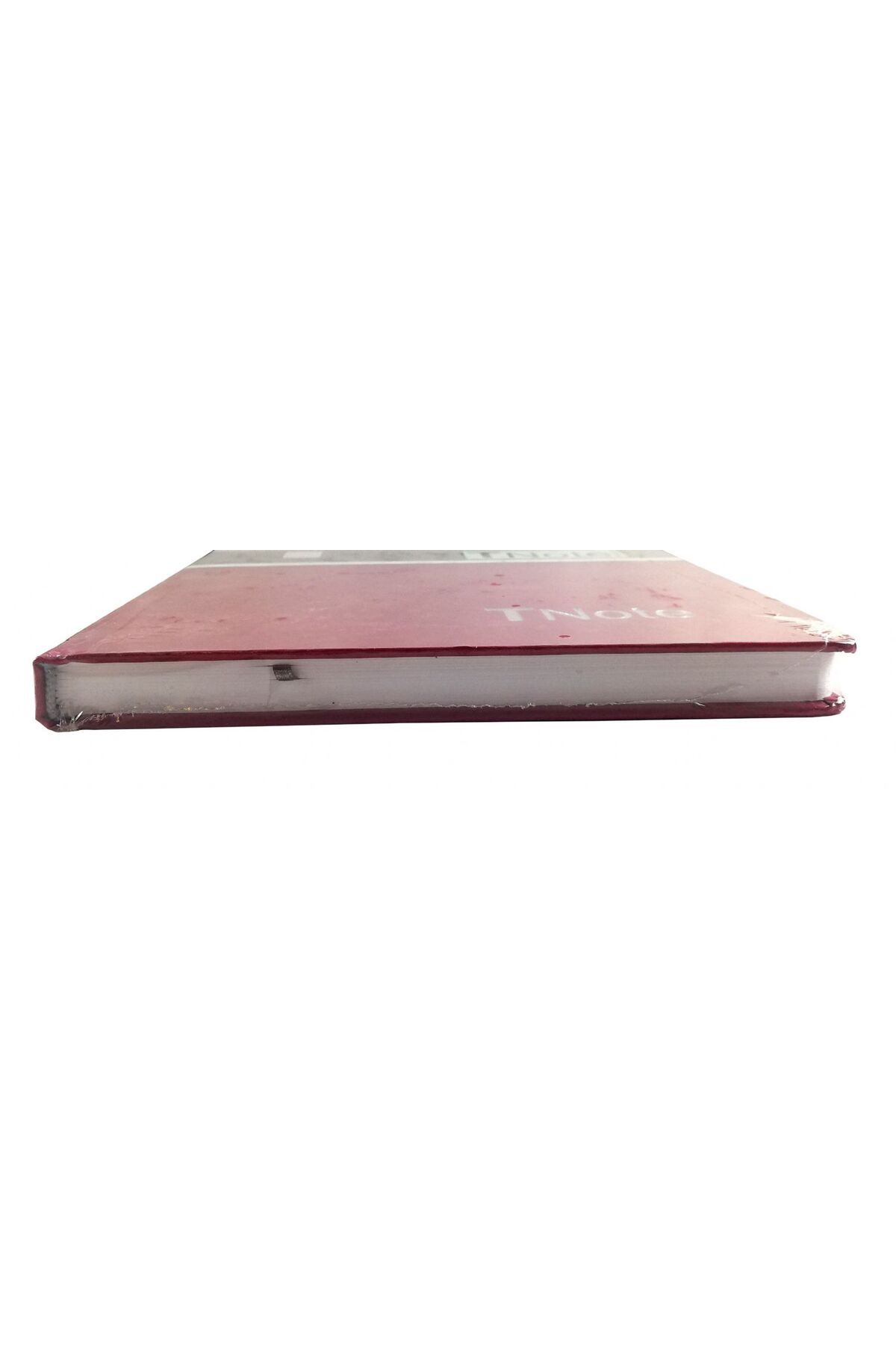 TNote-Σκληρό εξώφυλλο 17x24 εκ. Ριγέ Claret Red Notepad 3