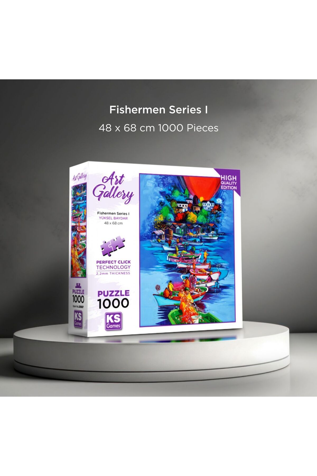 پازل 1000 قطعه ماهیگیران سری I Ks Games