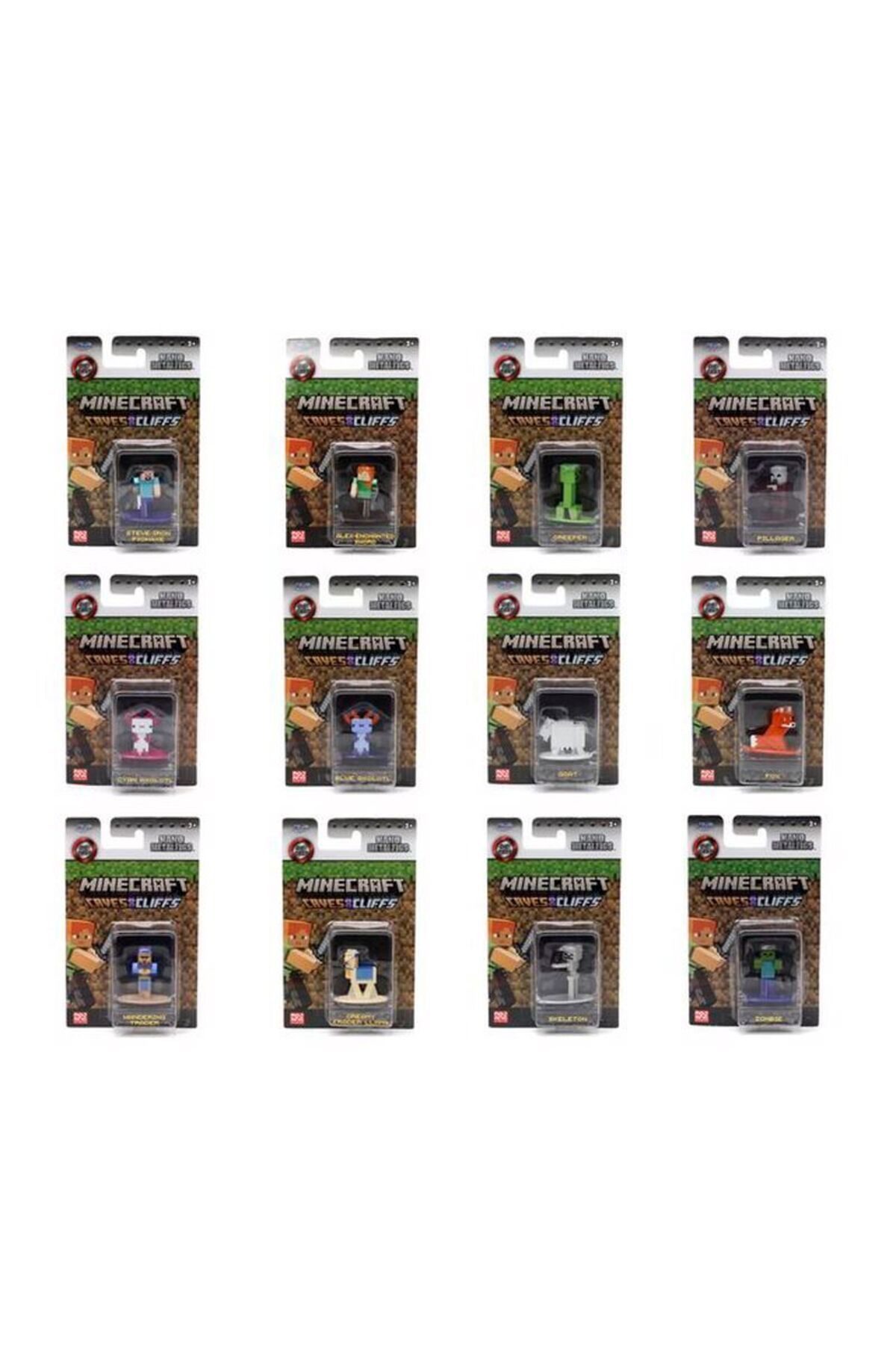 MINECRAFT-Nano Single Metal Figure Wither Skeleton 5
