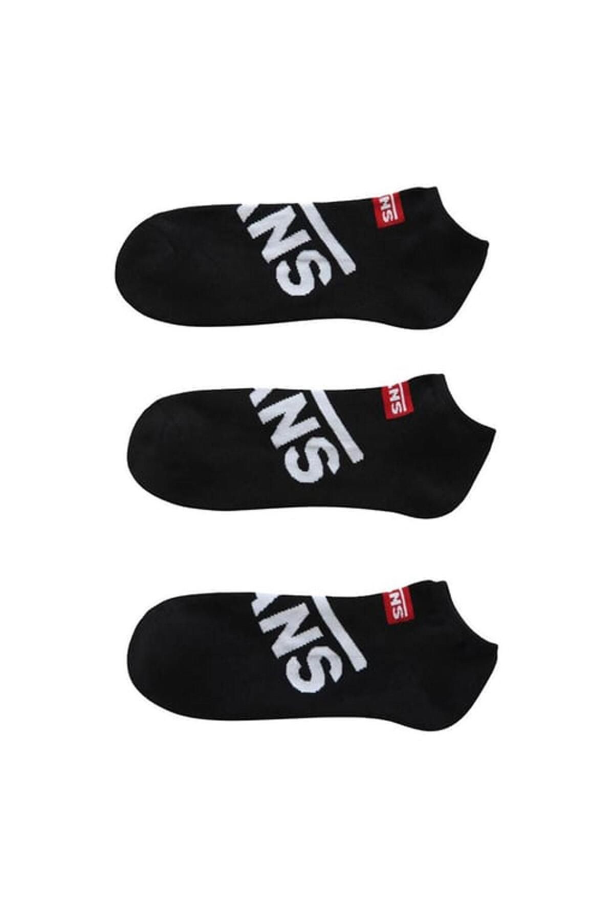 جوراب ورزشی مشکی مردانه و زنانه بدون 3P نمایش اورجینال Vans