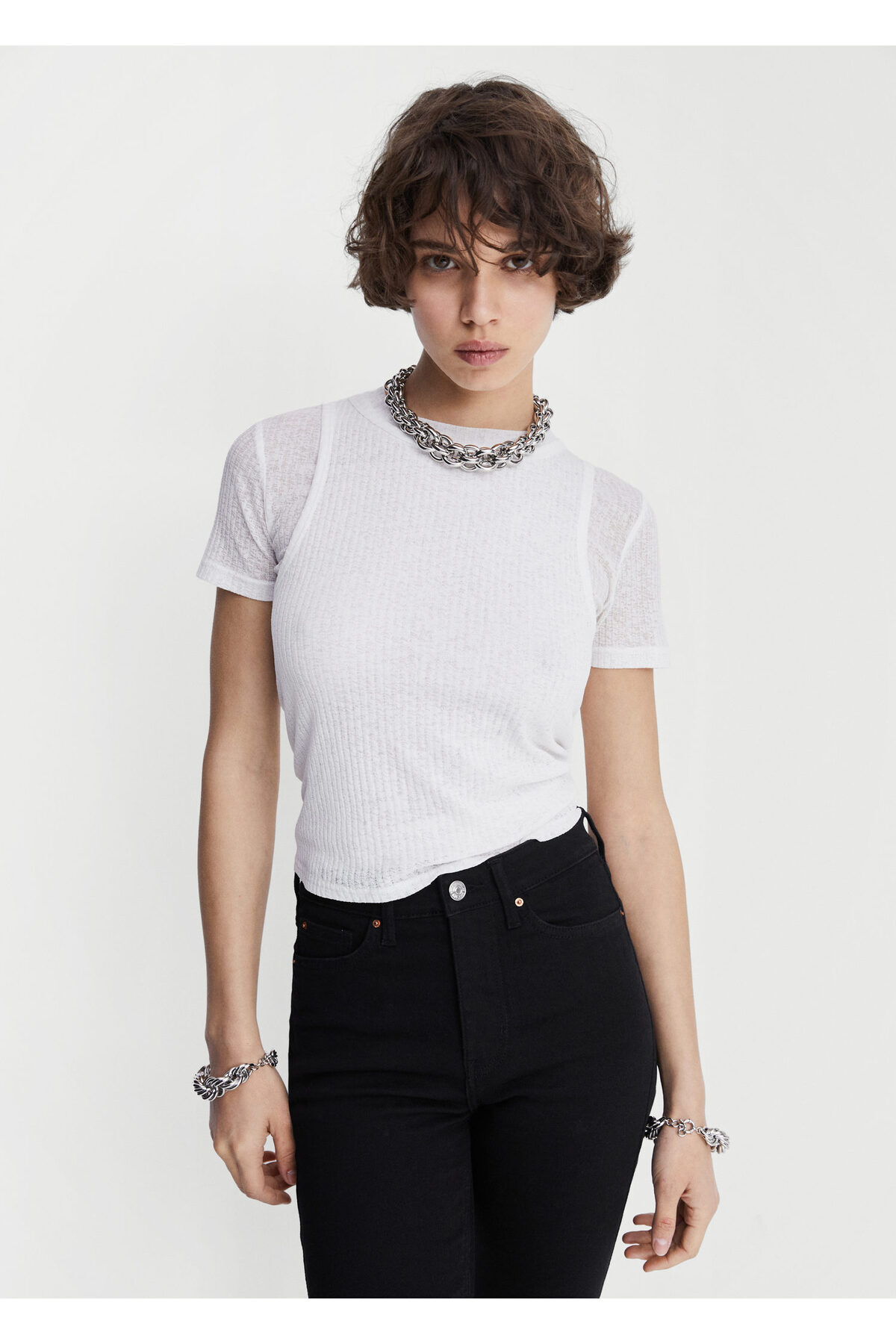 Yüksek Bel Skinny Jean