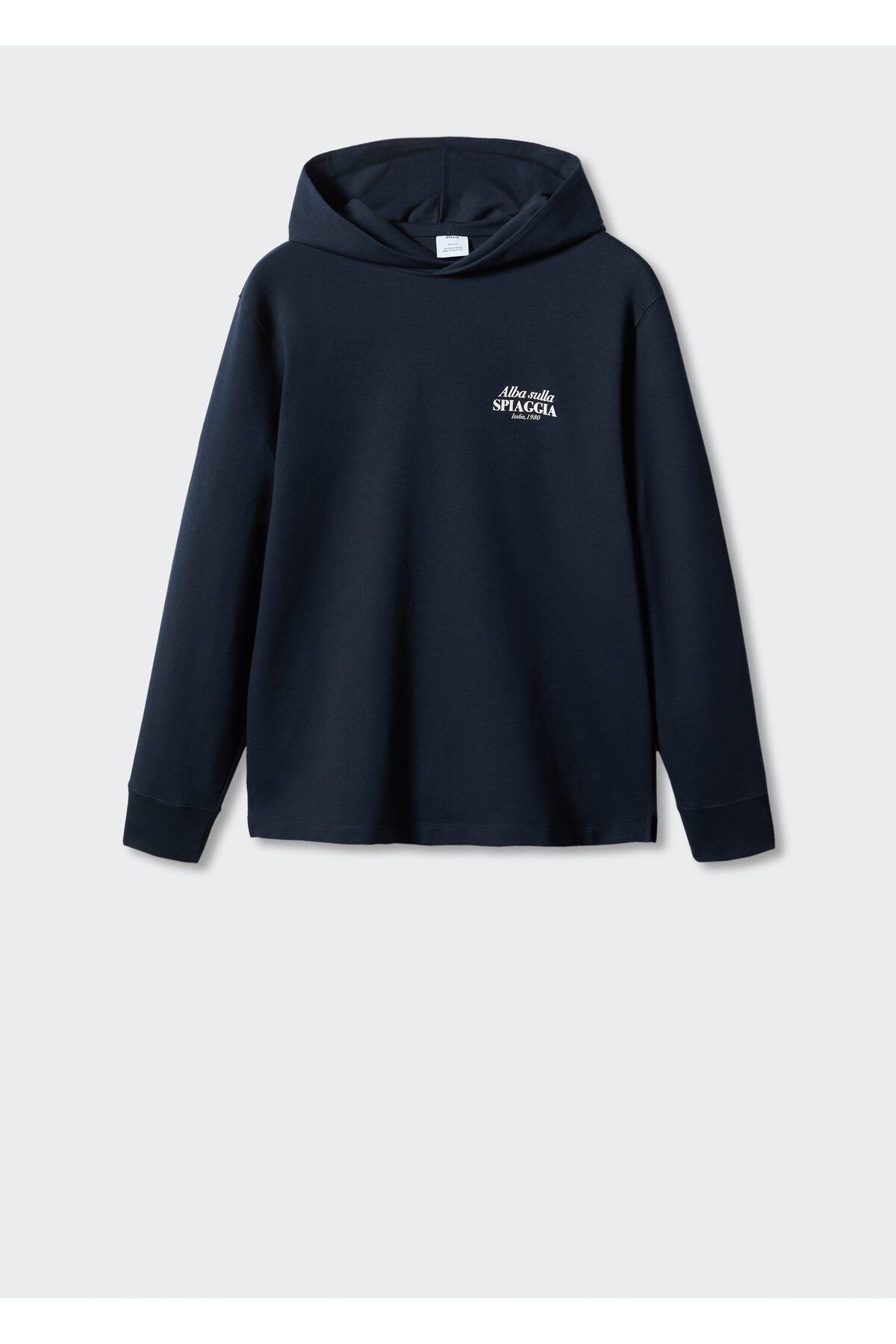 MANGO Man-Ανδρικό φούτερ Navy Blue47047852 3