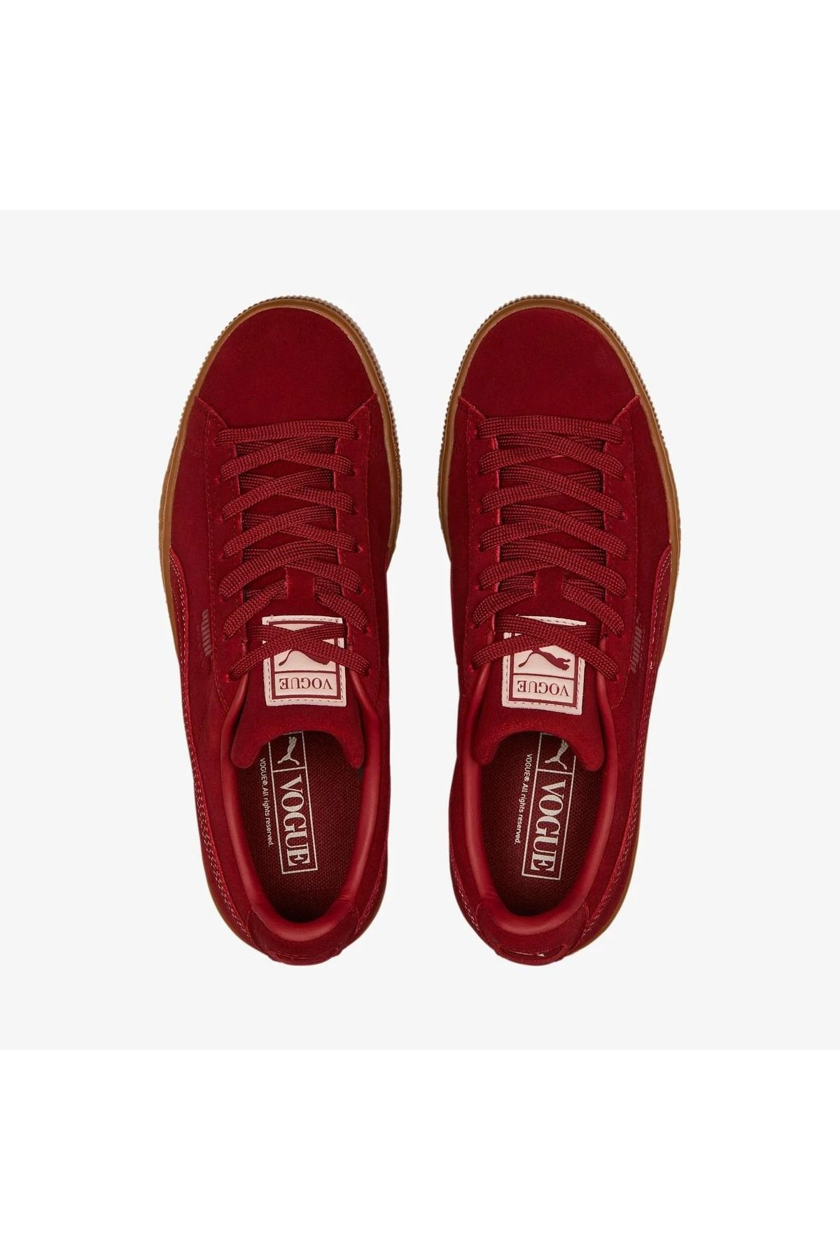 اسنیکر قرمز زنانه Sude کلاسیکs Vogue کفش ورزشی Puma