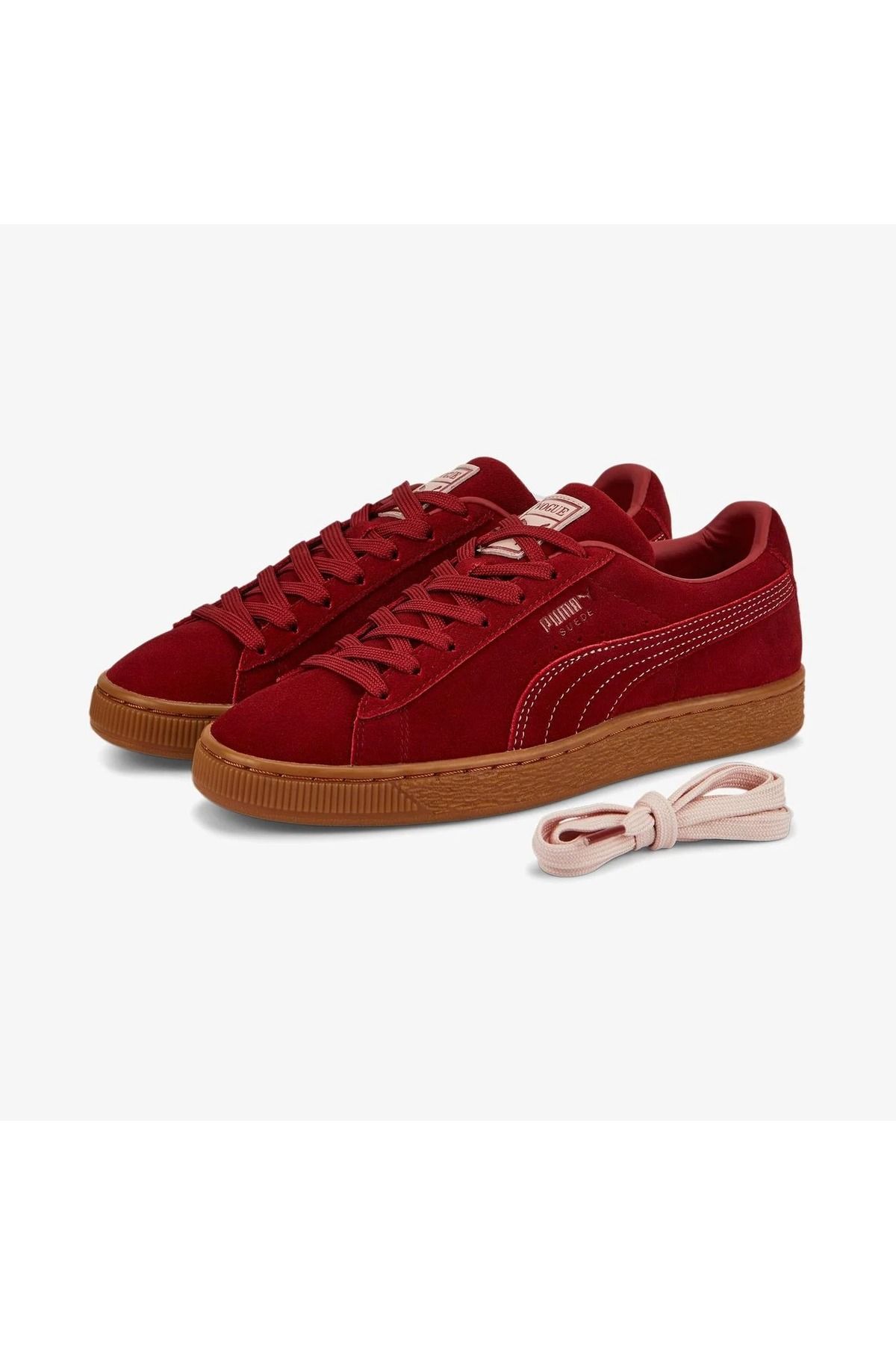 اسنیکر قرمز زنانه Sude کلاسیکs Vogue کفش ورزشی Puma
