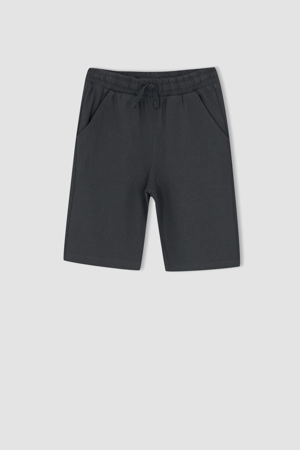 DeFacto-Boy's Basic Bermuda W9039a622sp 6