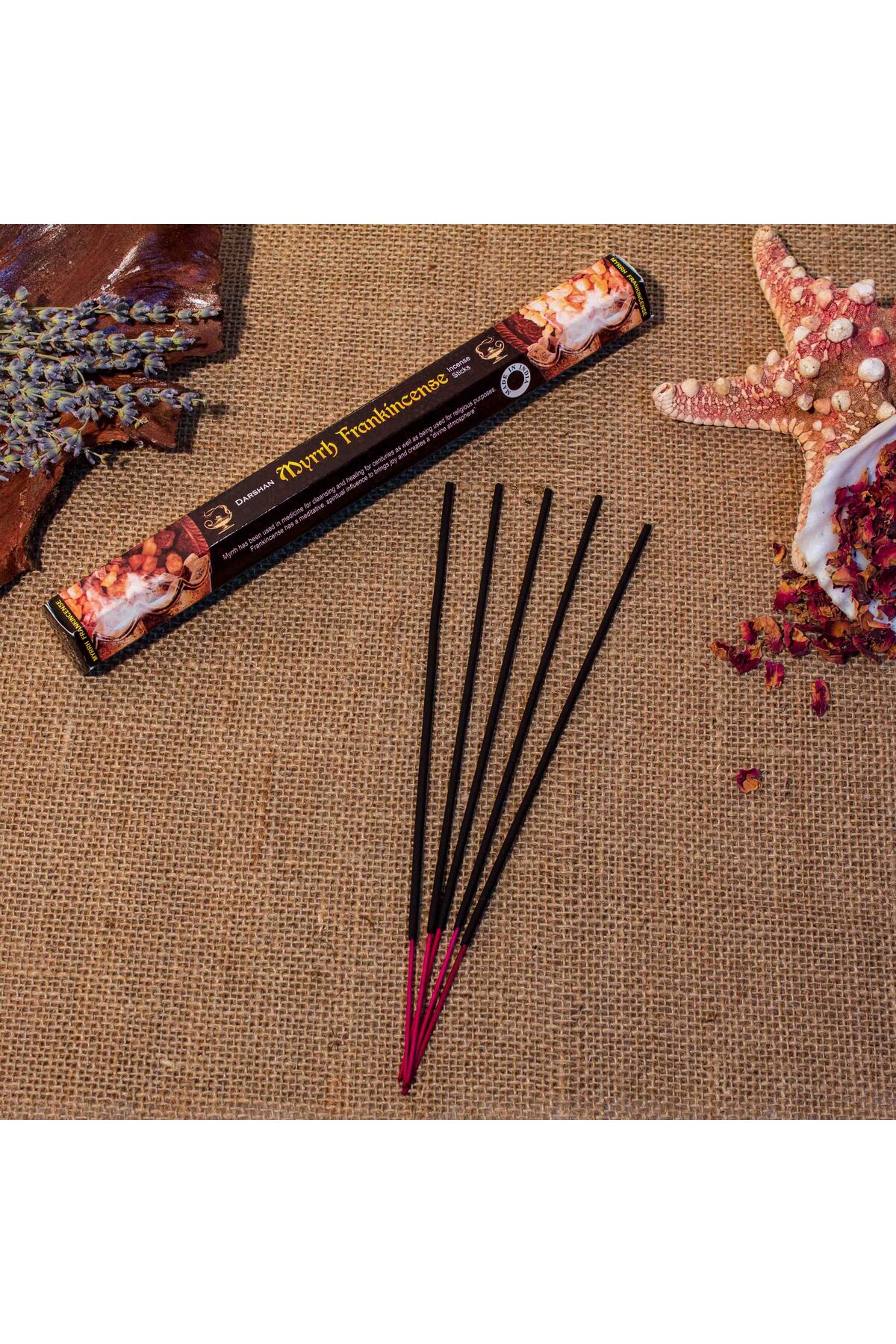 Myrrh Frakincense Myrrh Daily Hexa 20 Stick Incense