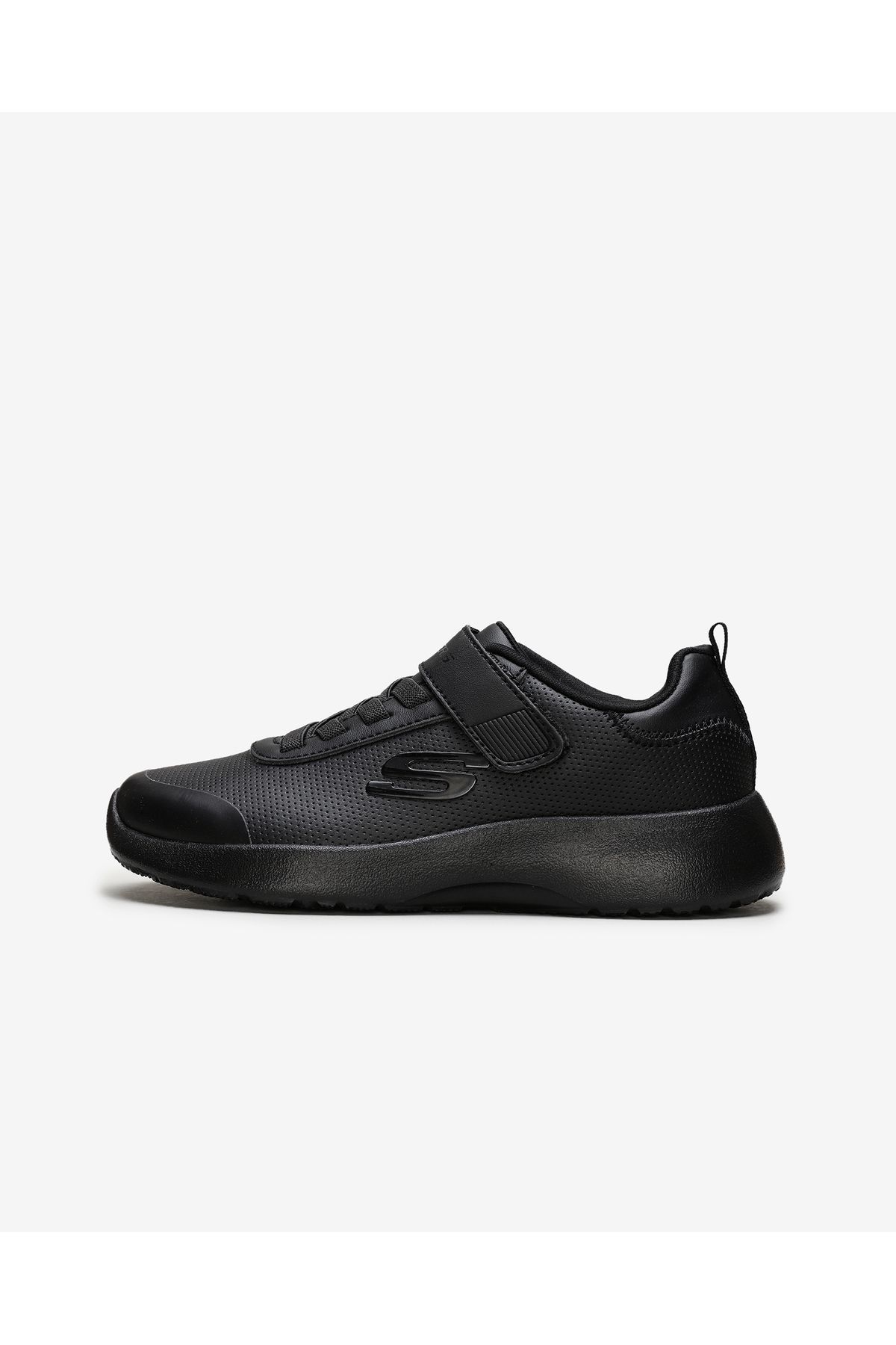 Skechers junior boys dynamight day school trainers black sales