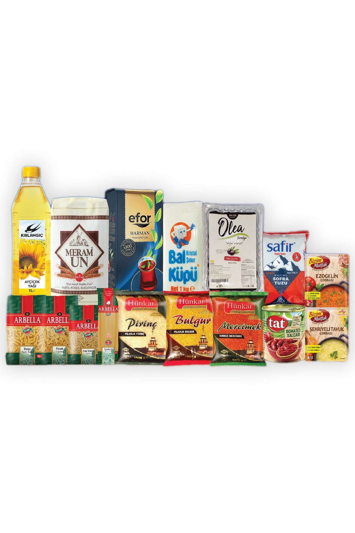 Hünkar Ramazan Gıda Erzak Kumanya Yardım Kolisi - Standart Paket