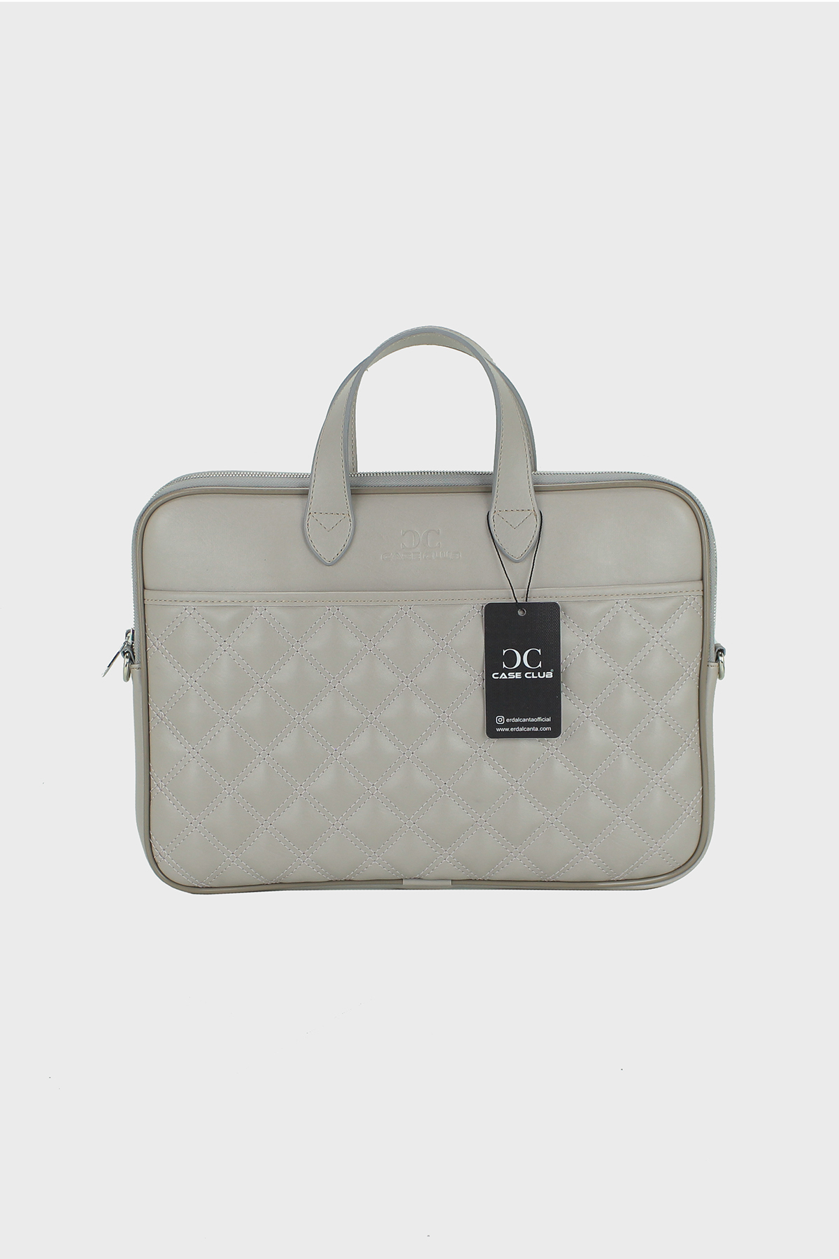 Macbook Air Pro 13.3" & 14" Inç Uyumlu Bej Laptop Evrak Çantası