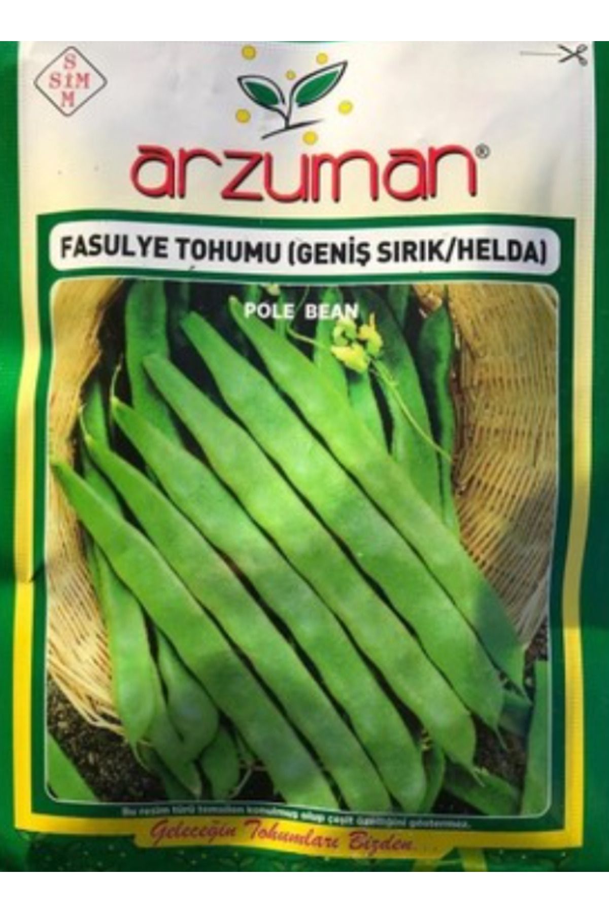 Fasulye Tohumu Geniş Sırık Helda
