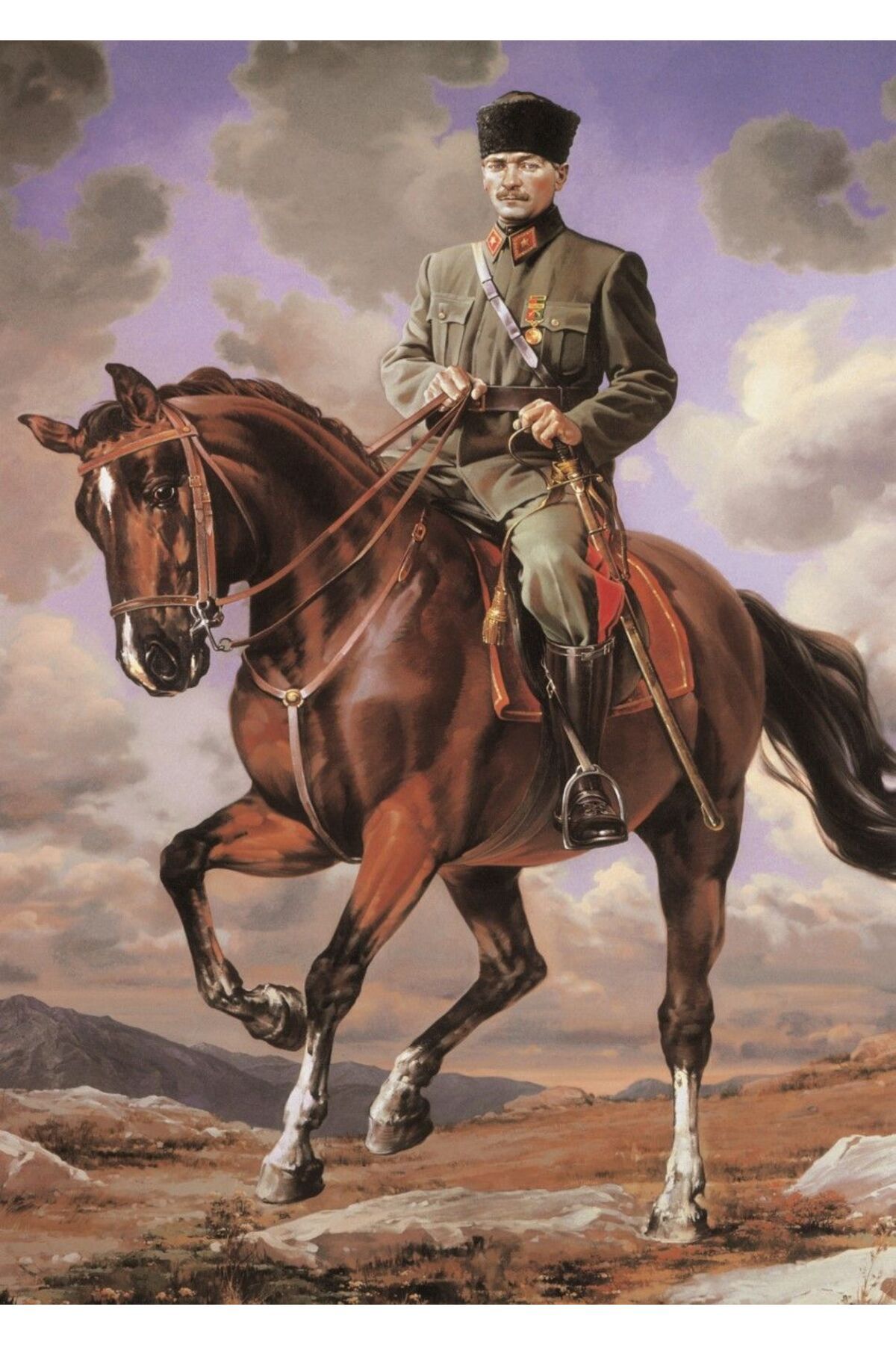 Ks Games معما 1000 قطعه از Gazi Mustafa Kemal Sakarya با اسب به نام