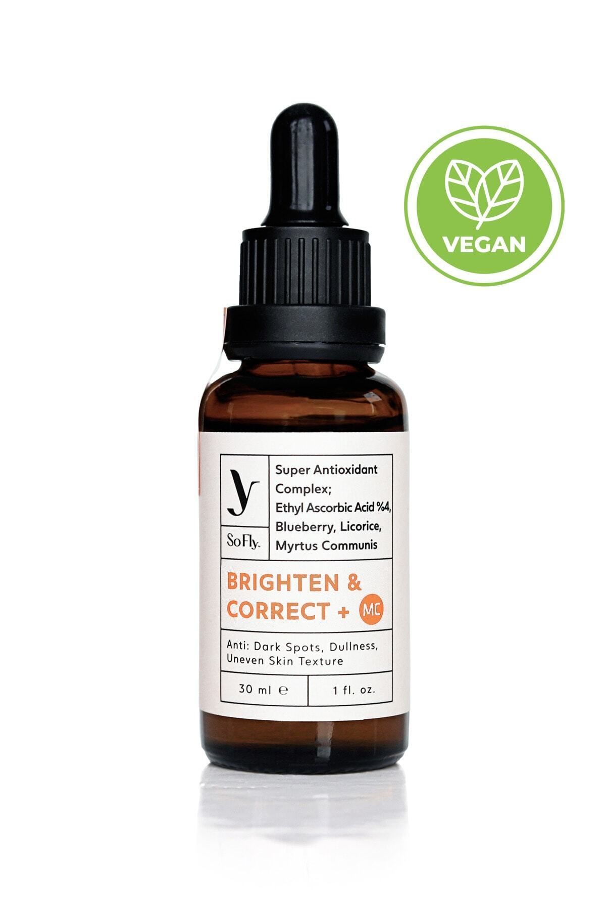 سرم Brighten & Correct + mc Vitamin C 30ml So Fly