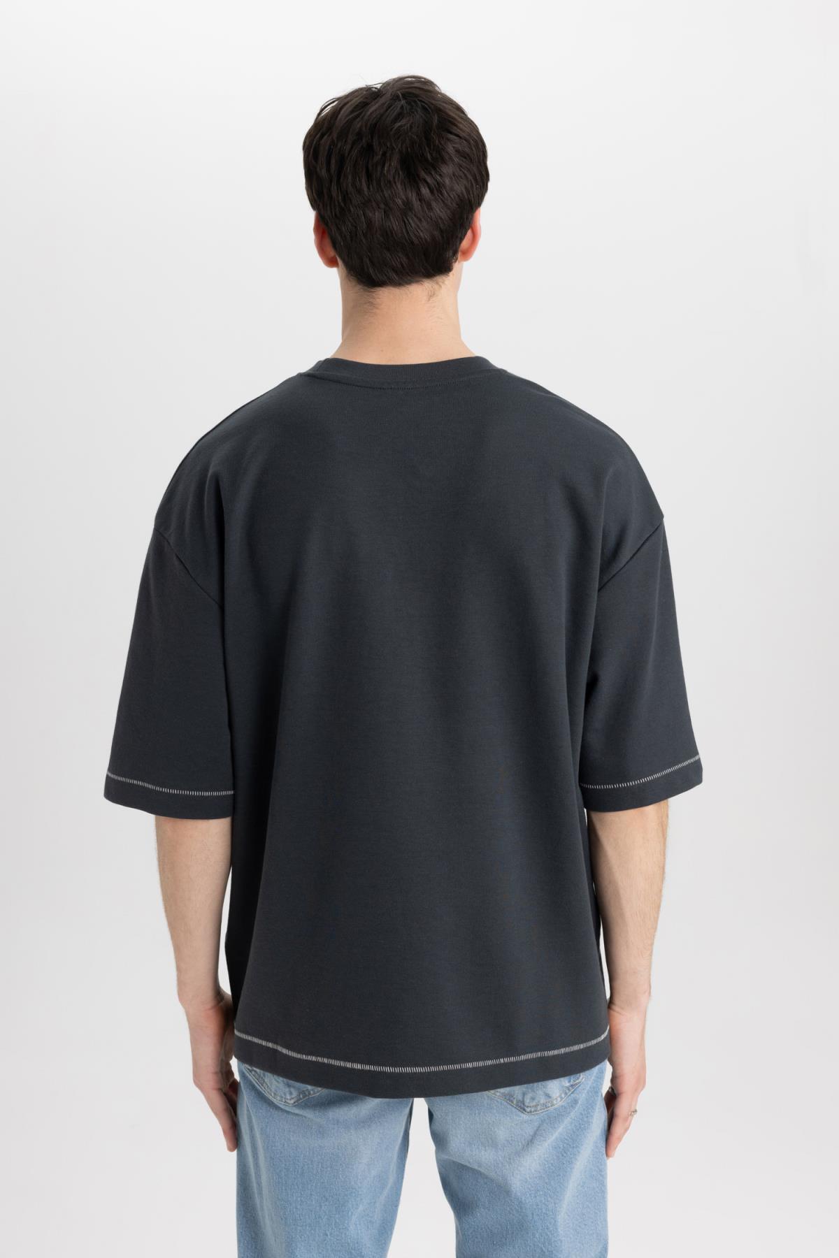 تی شرت مردانه دفاکتو | C0147AX24SP Defacto - Image 6