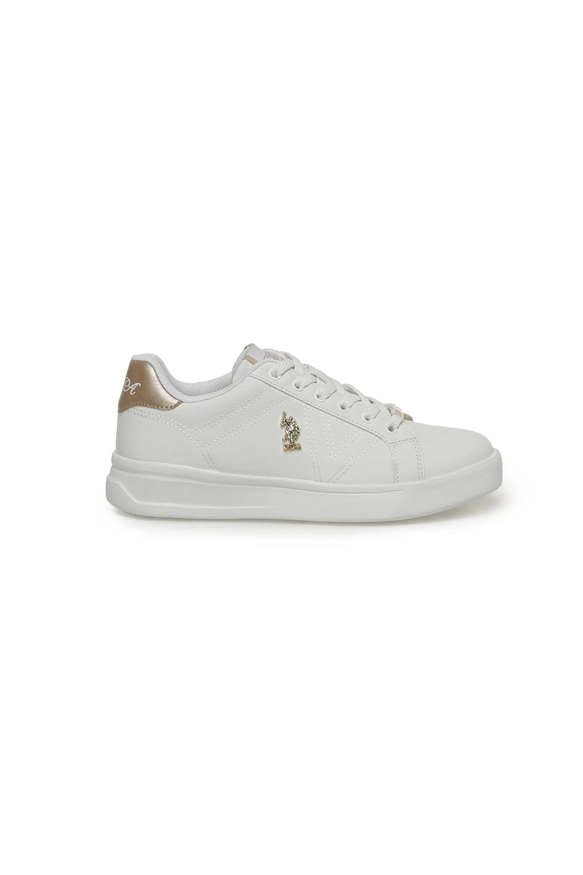 A10139772912010 101397729 Extra 3Pr U.S. Polo Assn. کفش ورزشی زنانه WHITE U.S. Polo Assn.