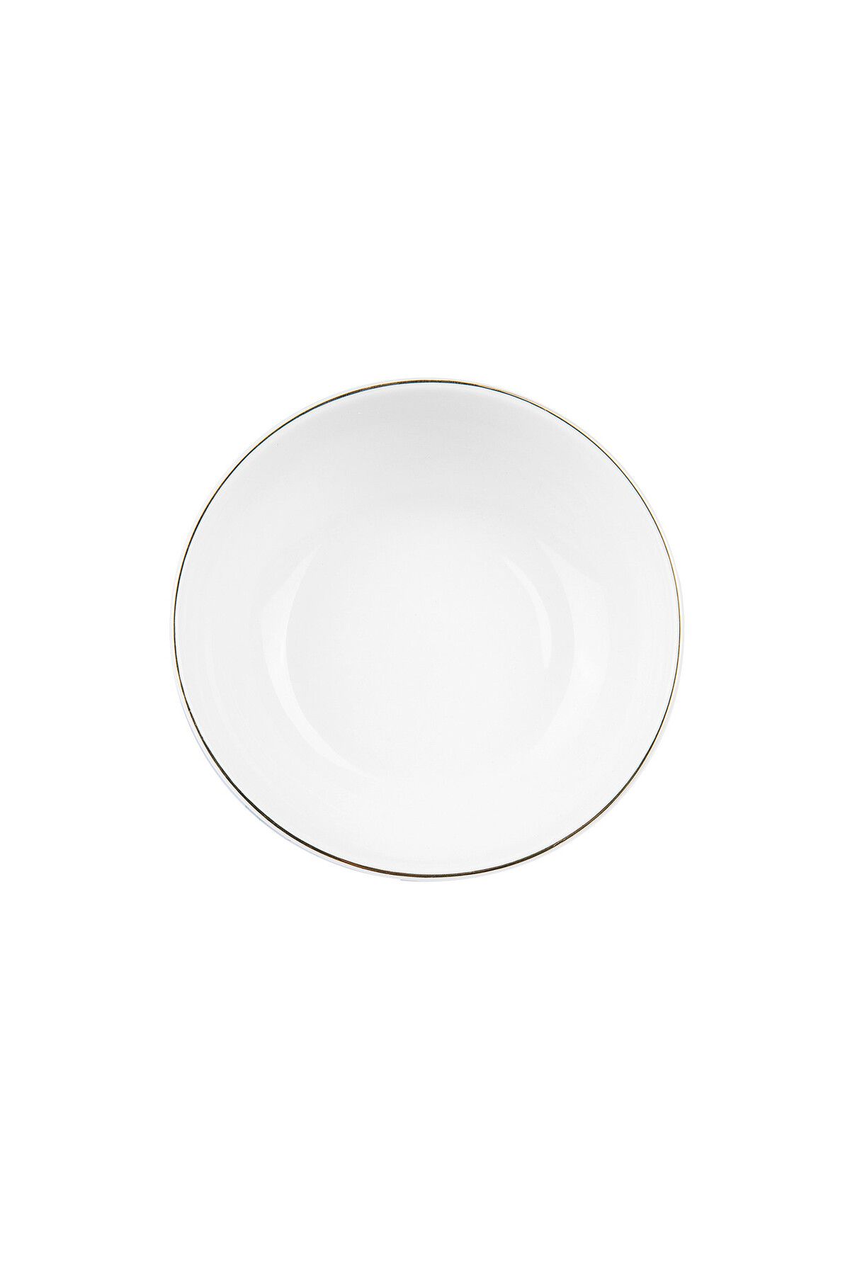 Karaca-Neu Saturn Gold 59-teiliges Streamline Porzellan Geschirrset für 12 Personen Set 13