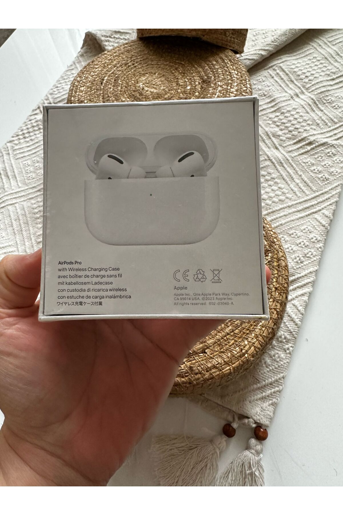 AirPods pro 箱付き asfteknoloji 2 ADET AİRPODS PRO ANC PREMİUM SERİSİ BLUETOOTH