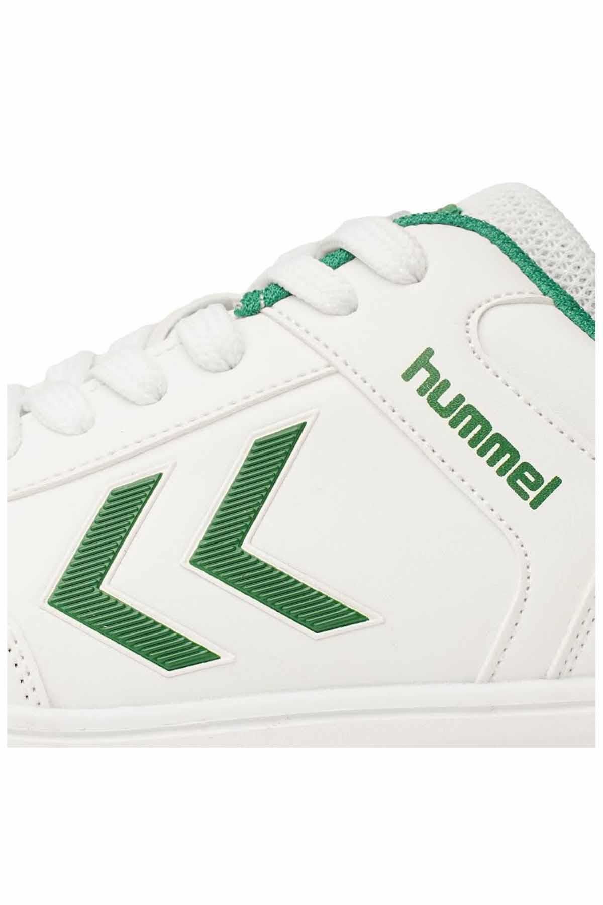 hummel کفش ورزشی یونیسکس به PU 900325-9208-3 سفید دسترسی پیدا می کند