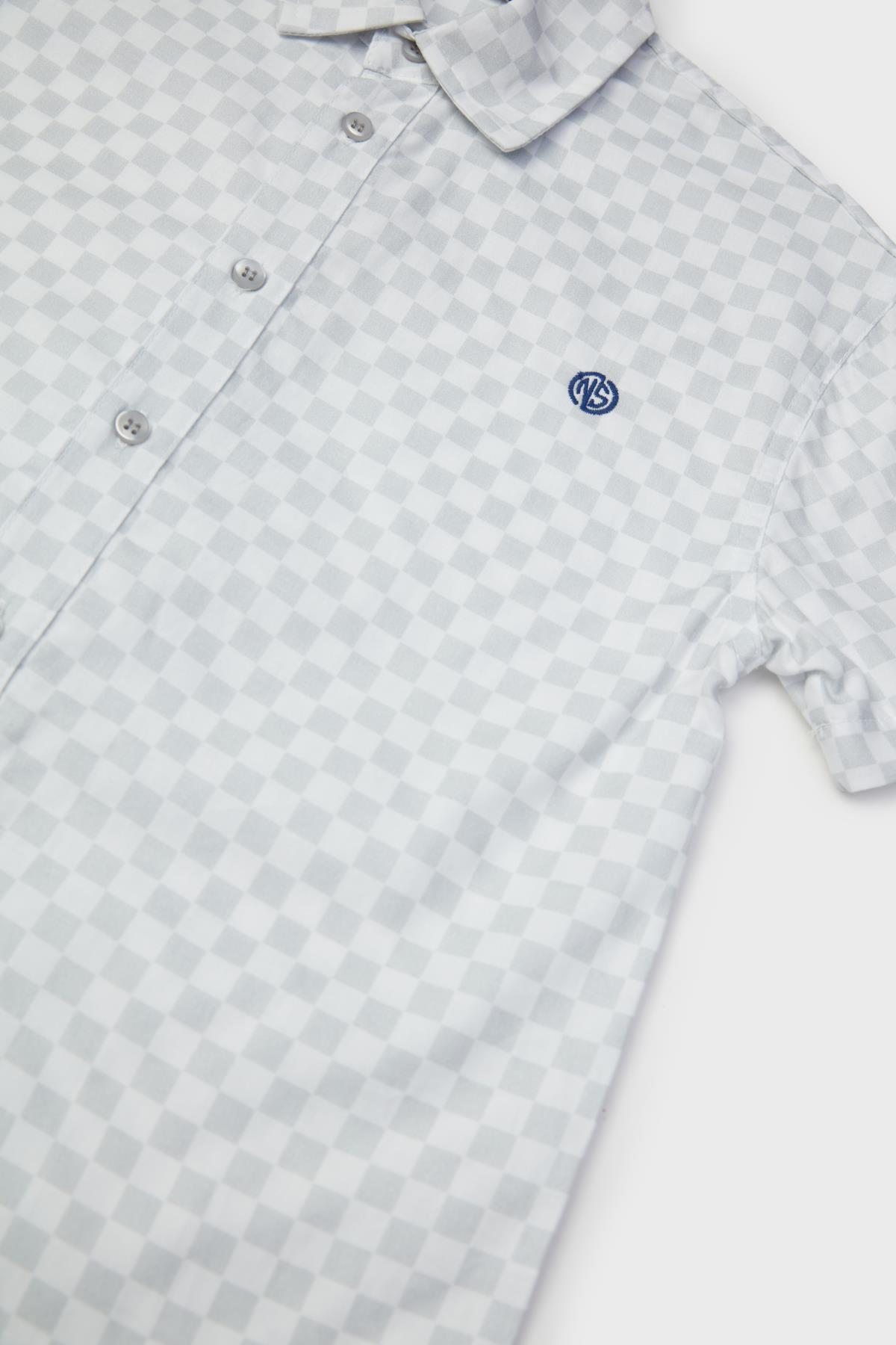 پیراهن پسرانه برند نیباتی Nebbati اصل 24SS0NB3602 - تصویر 7