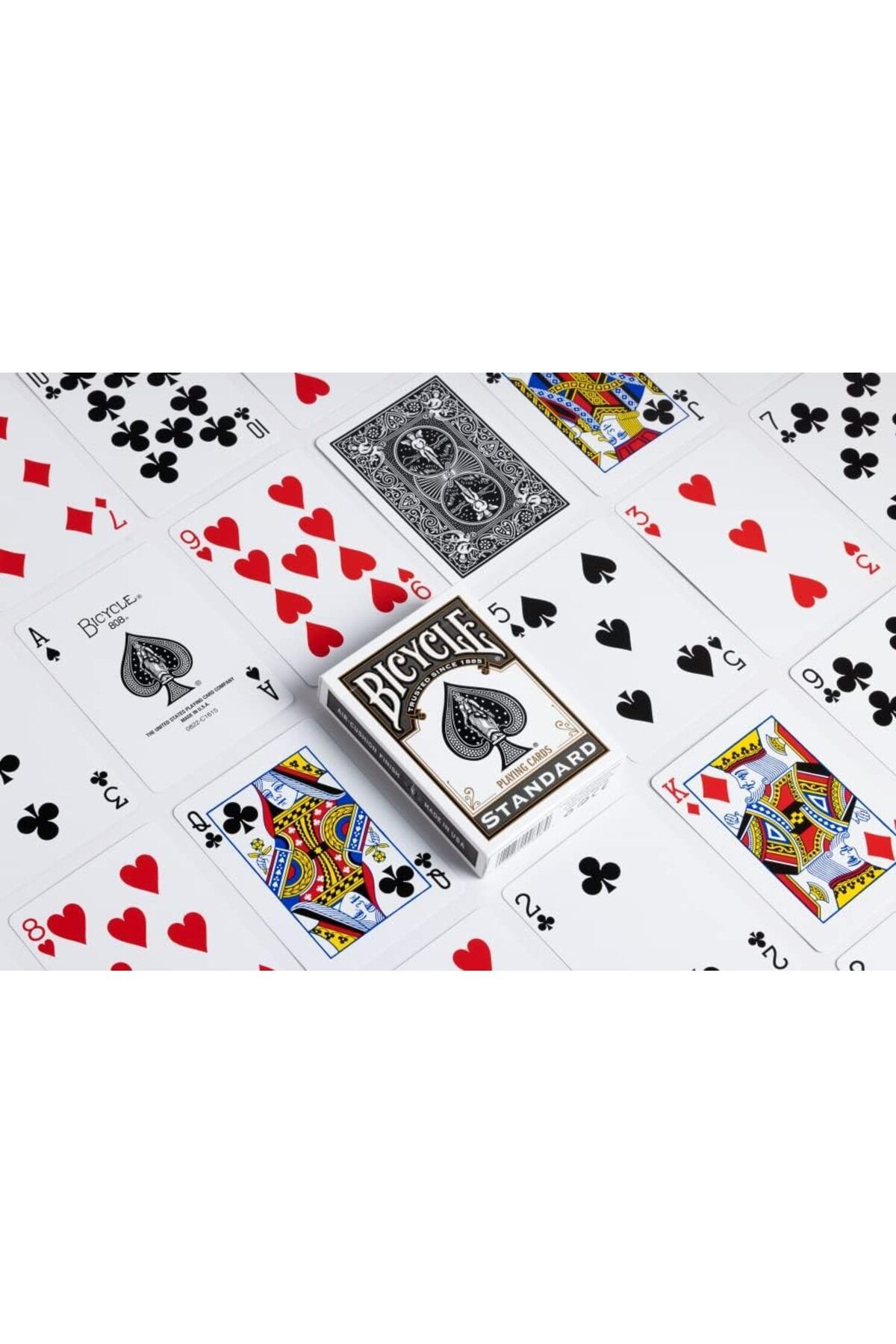Bicycle-Black Standard Bicycle Game Card 2