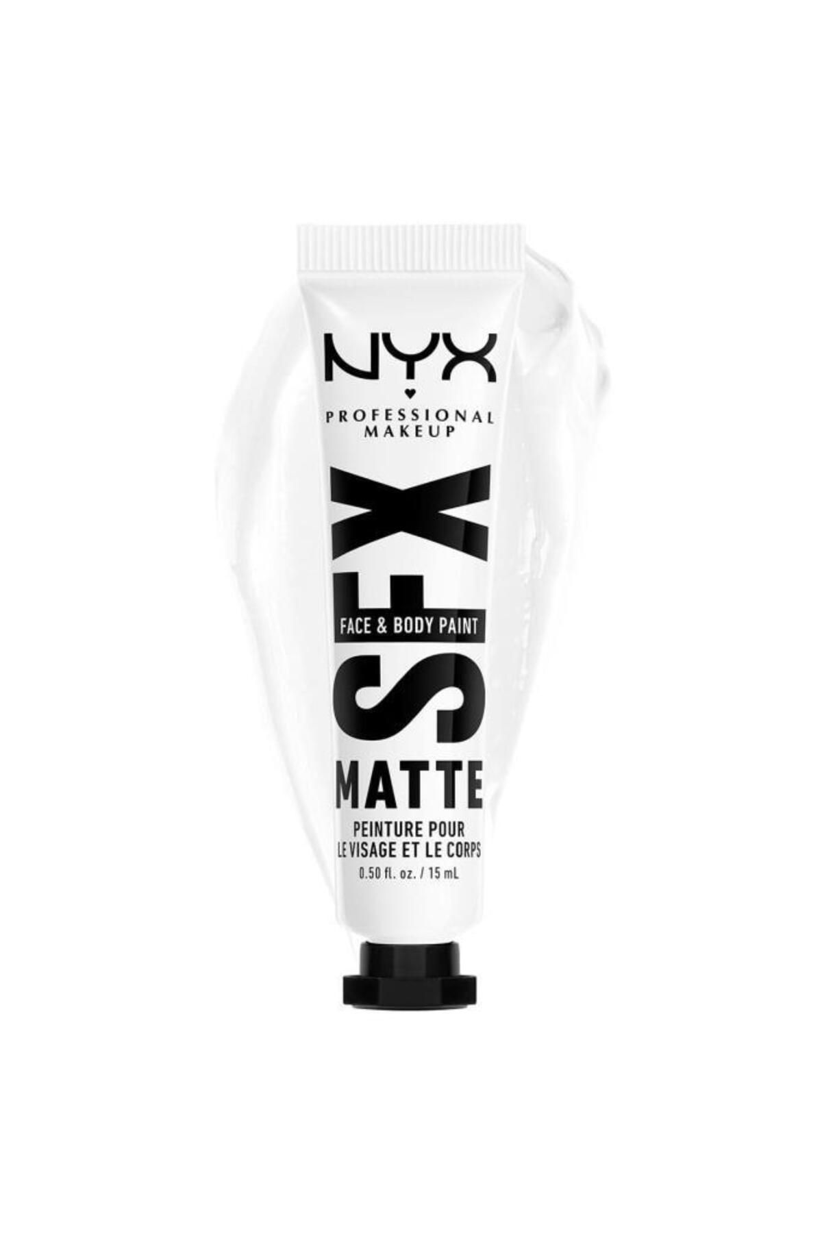 NYX Professional Makeup رنگ آمیزی صورت و بدن سفید برفی رنگ آمیزی صورت و بدن سفید